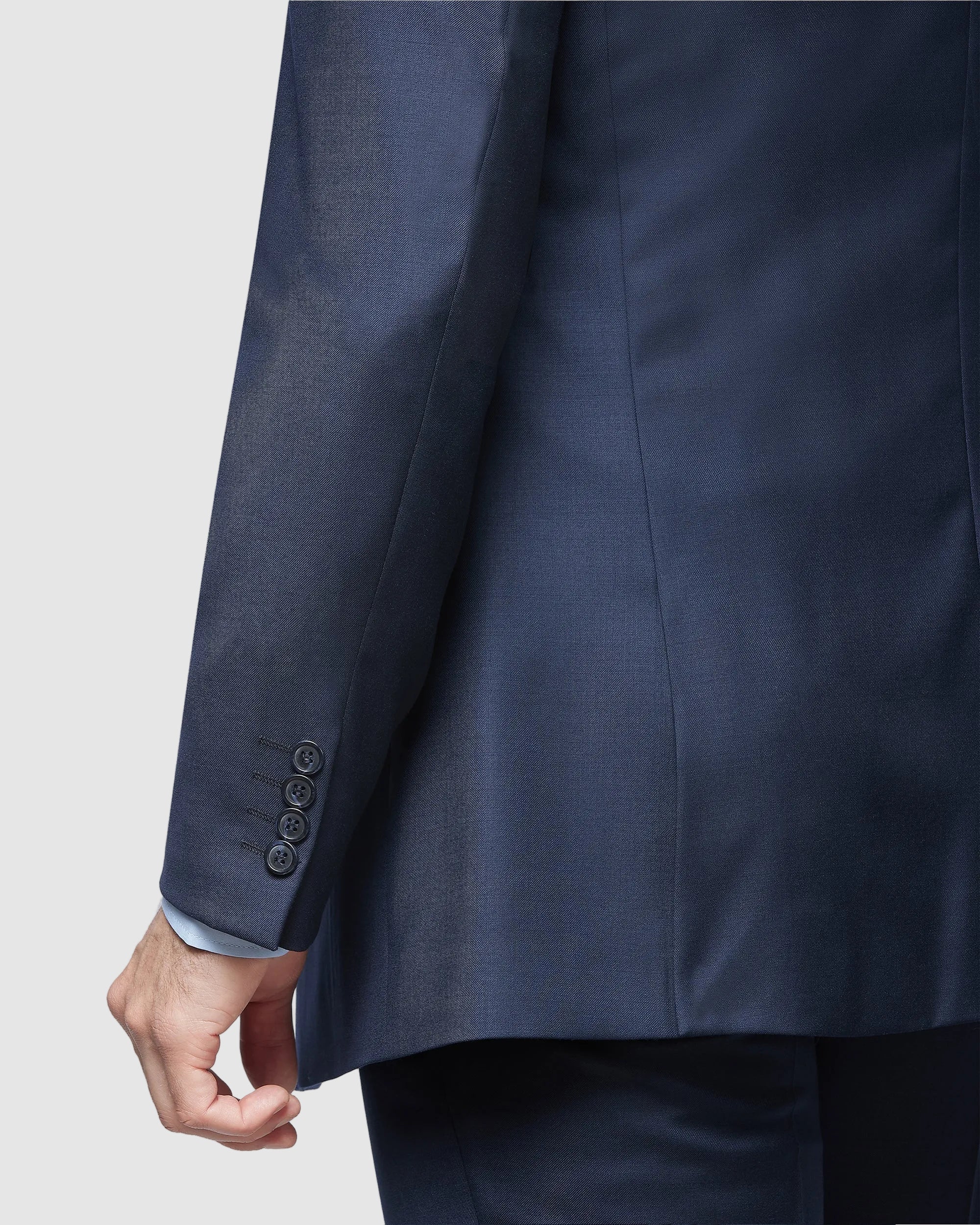 Tailored Double Breasted Wool Suit