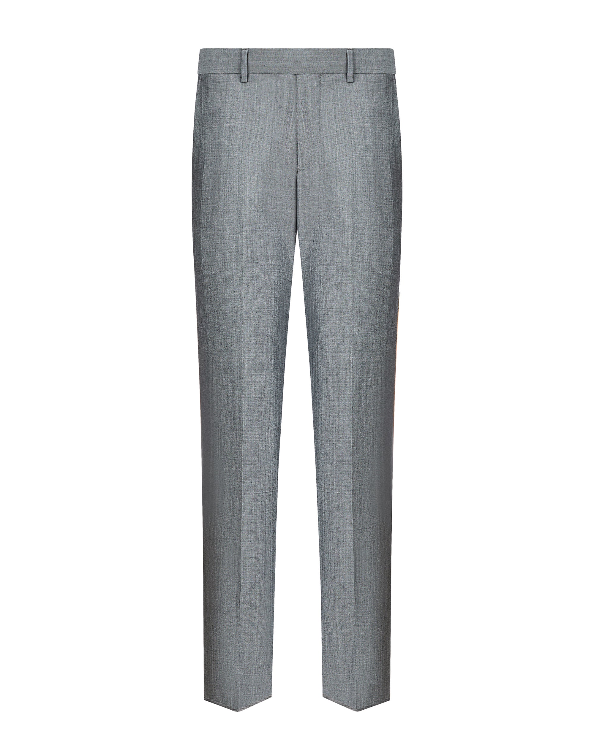 Sharkskin Tailored Fit Wool Blend Suit