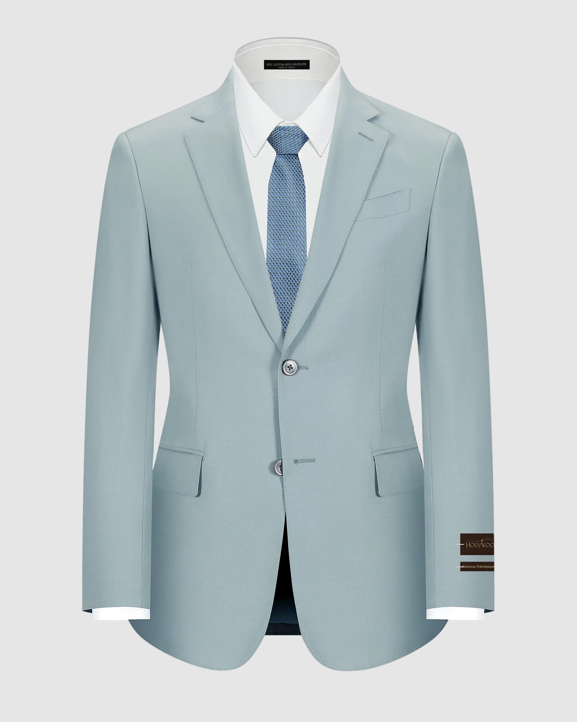 Luxury Wool Tailored Fit Suit