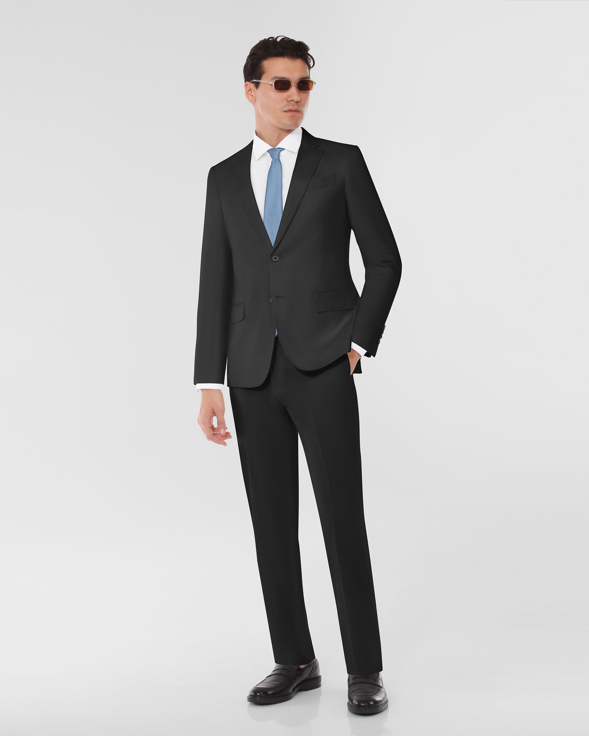 Luxury Wool Tailored Fit Suit
