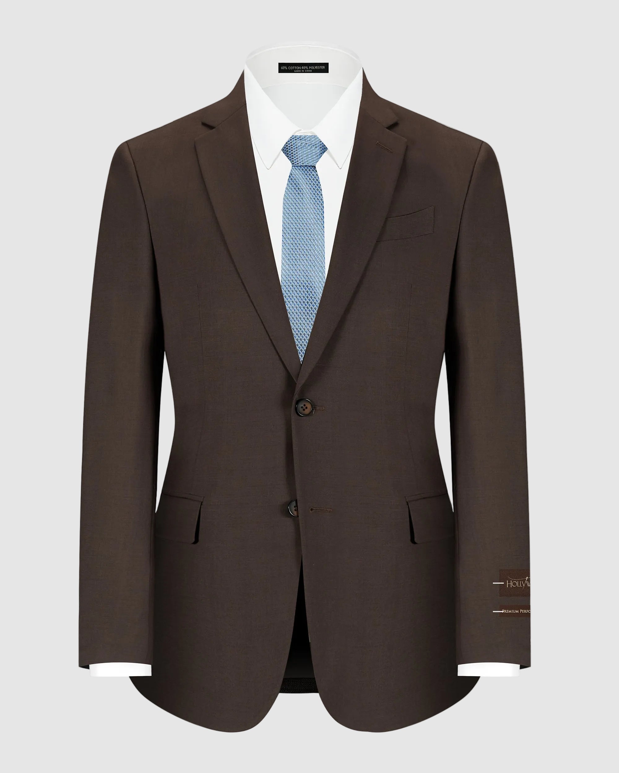 Luxury Wool Tailored Fit Suit