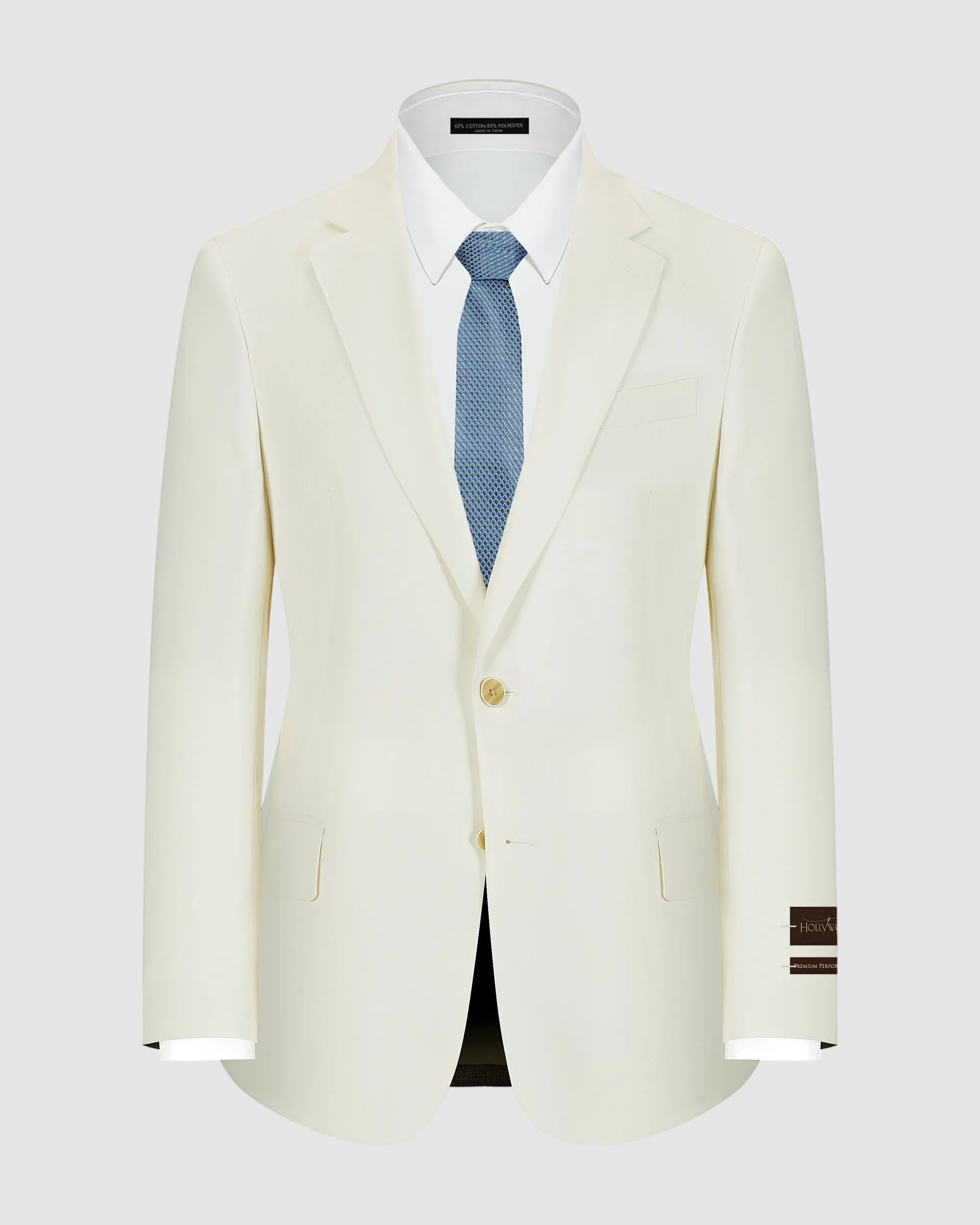 Luxury Wool Tailored Fit Suit