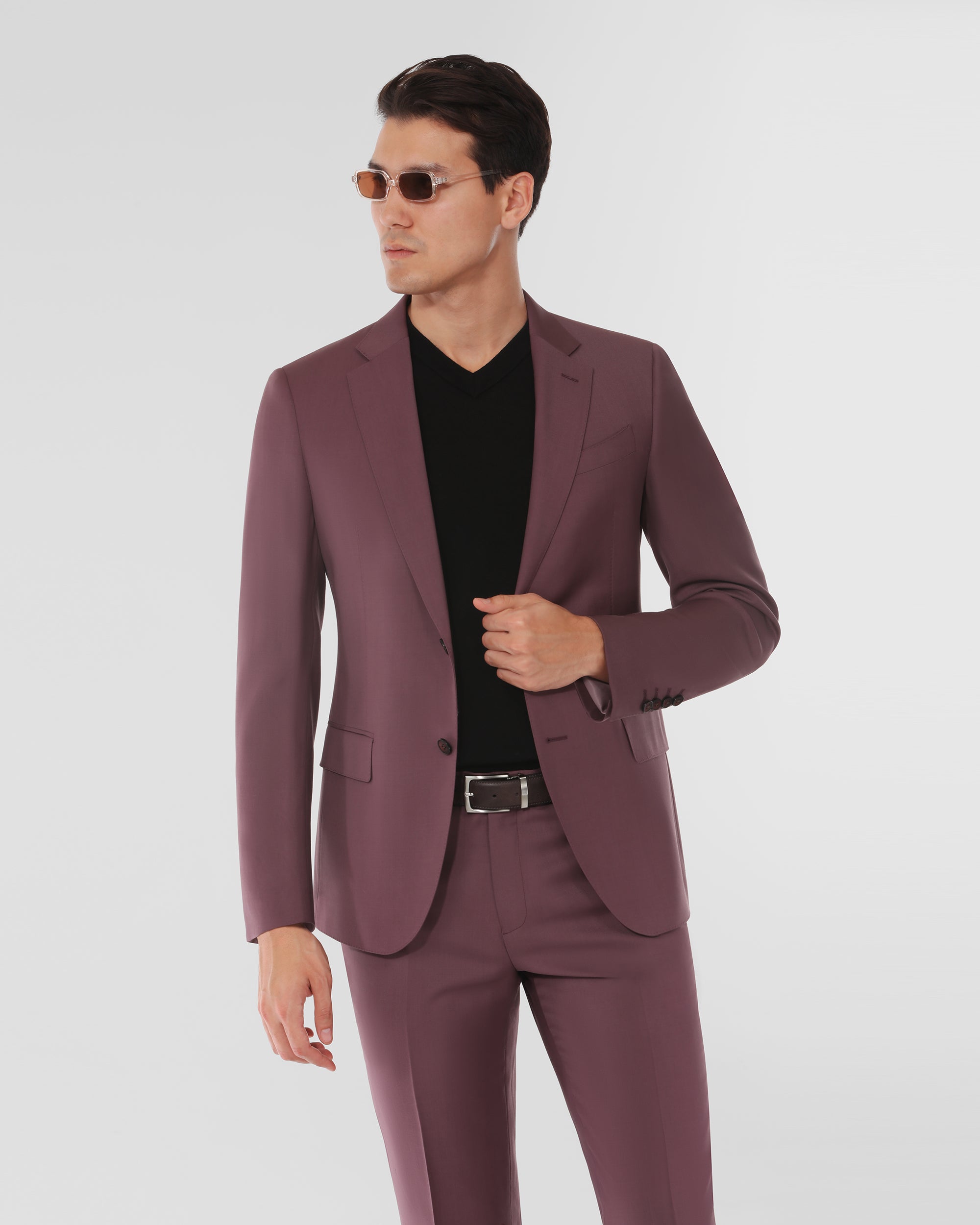 Luxury Wool Tailored Fit Suit