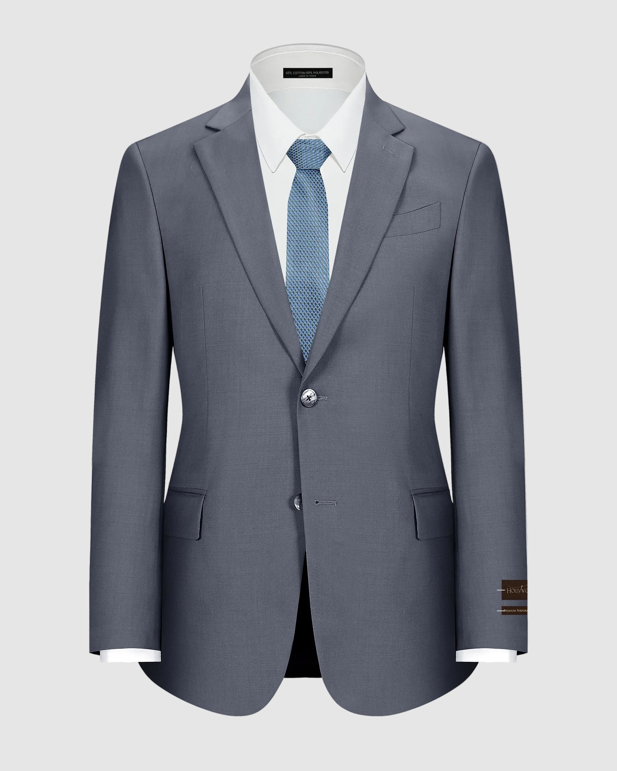 Luxury Wool Tailored Fit Suit