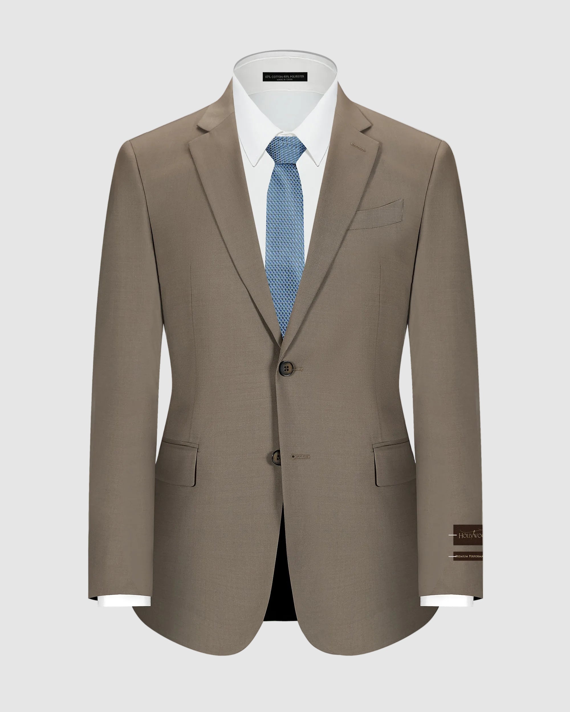 Luxury Wool Tailored Fit Suit