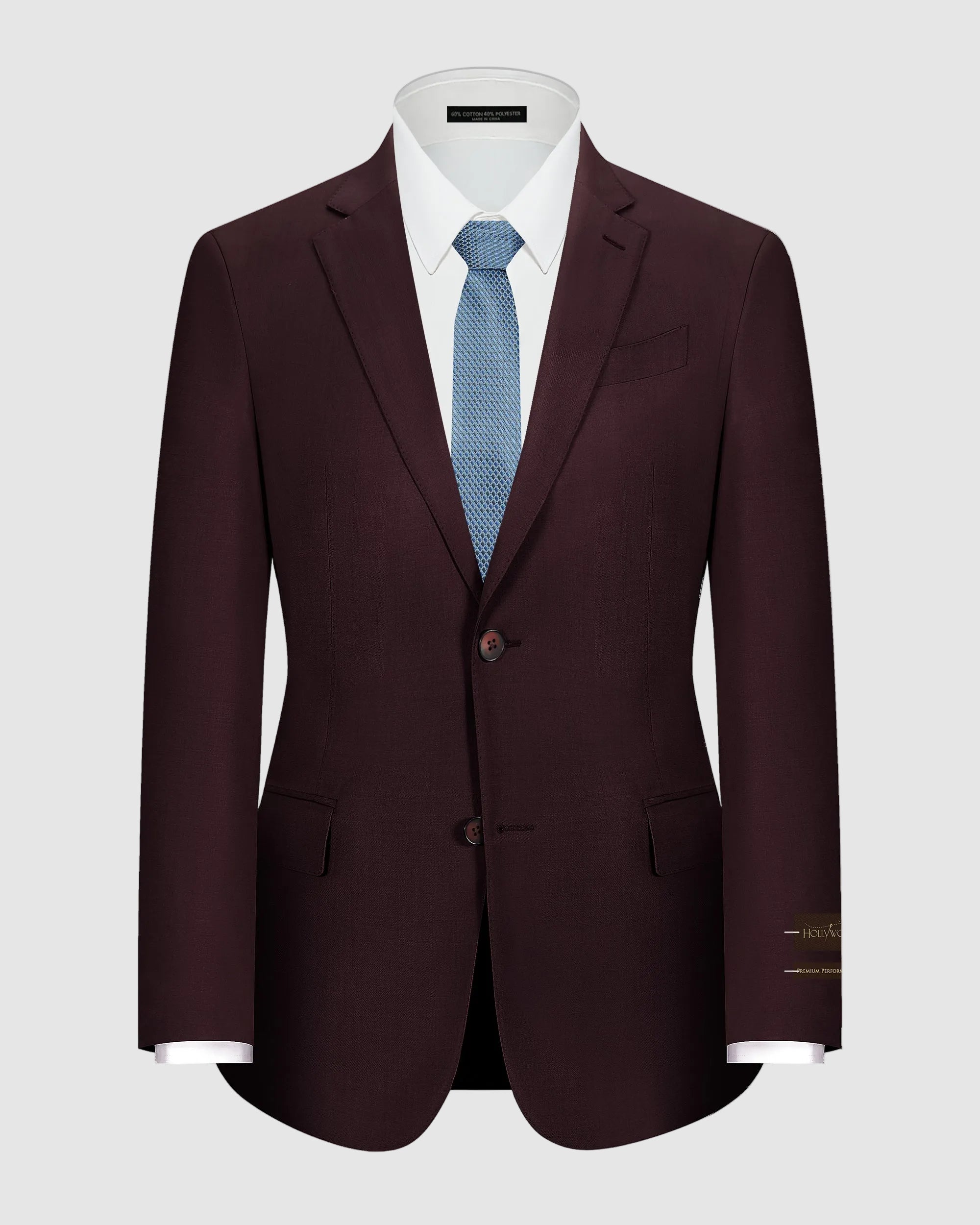 Luxury Wool Tailored Fit Suit