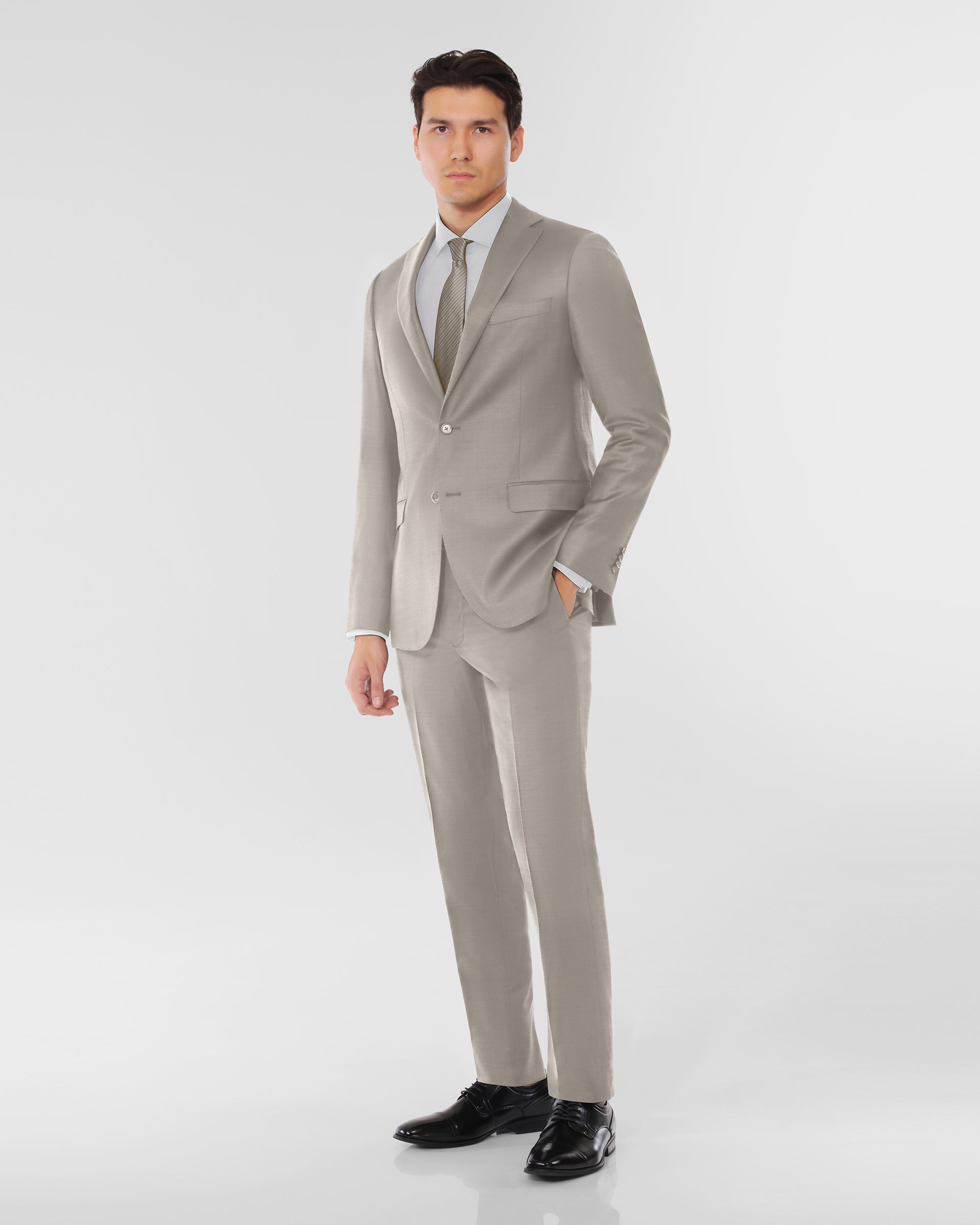 Premium Wool Cashmere Modern Fit Suit