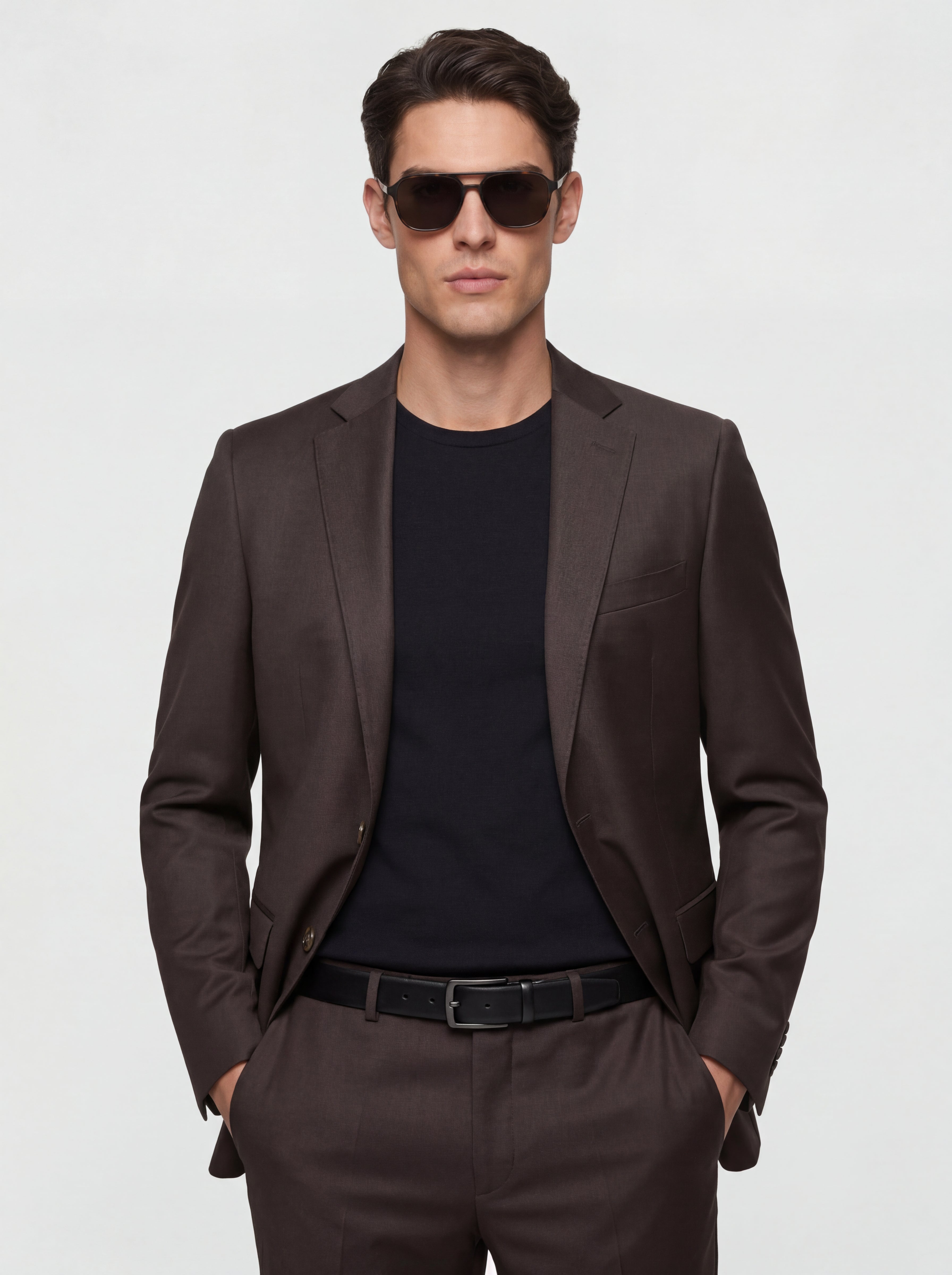 Premium Wool Cashmere Modern Fit Suit