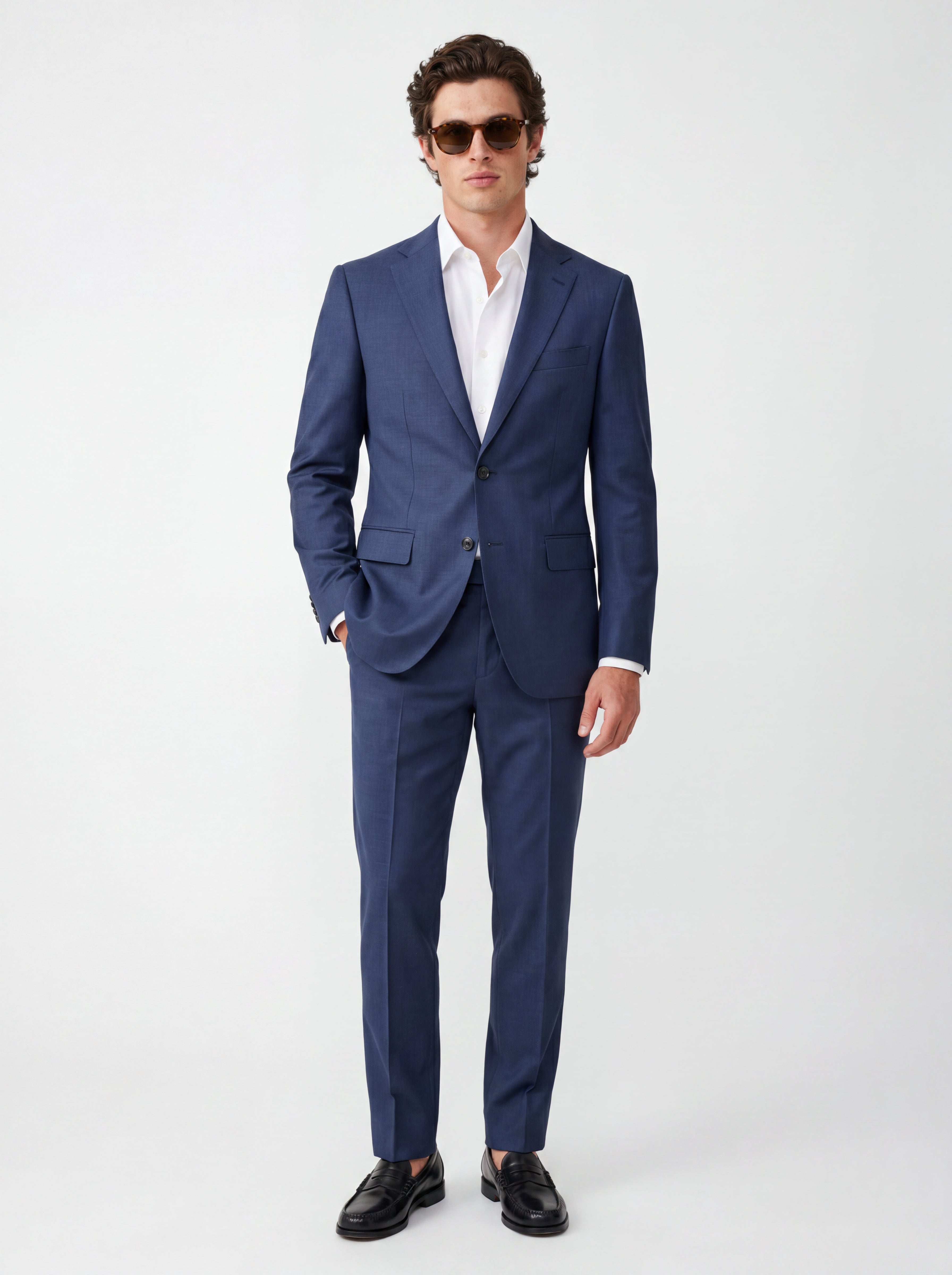 Premium Wool Cashmere Modern Fit Suit