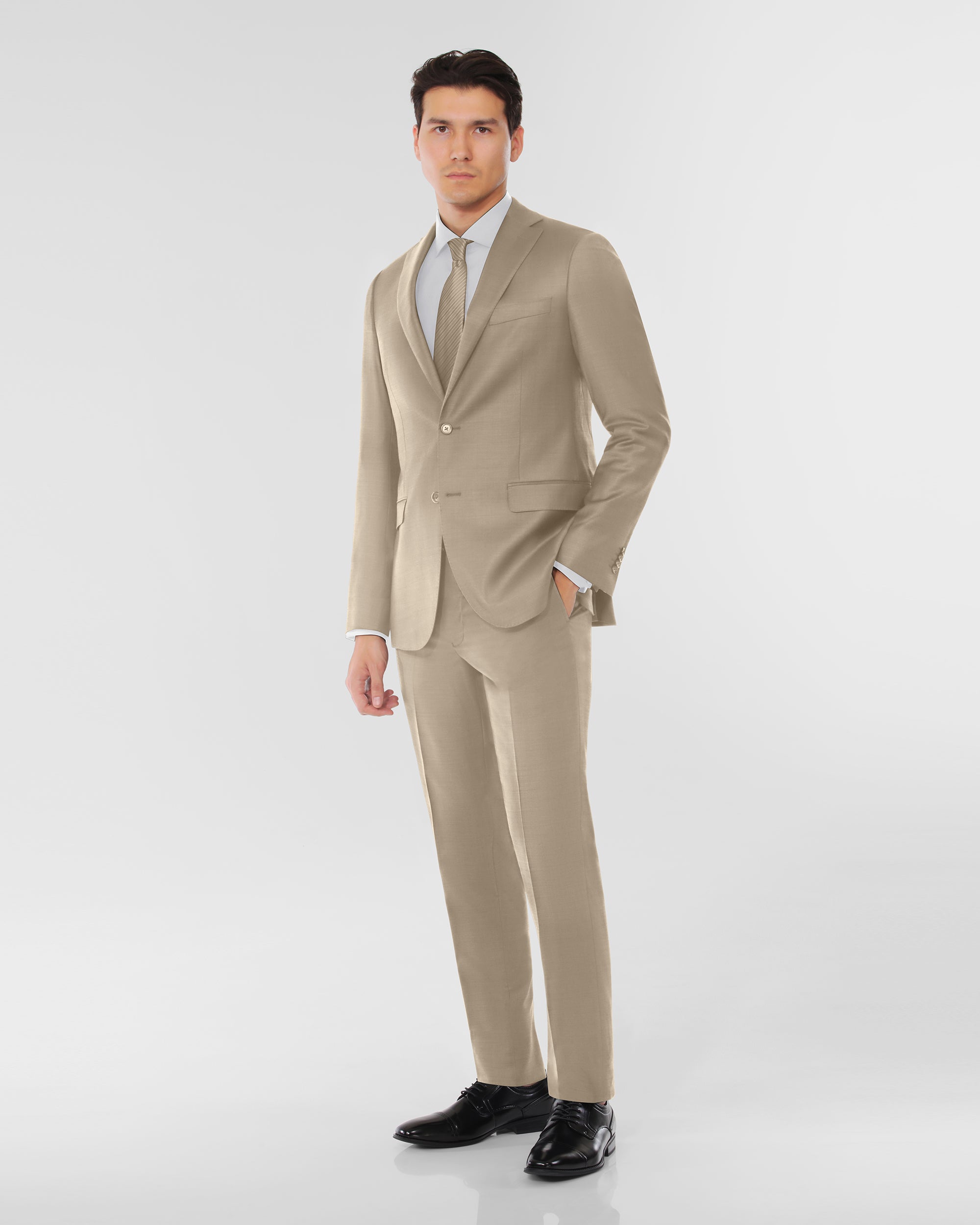 Premium Wool Cashmere Modern Fit Suit