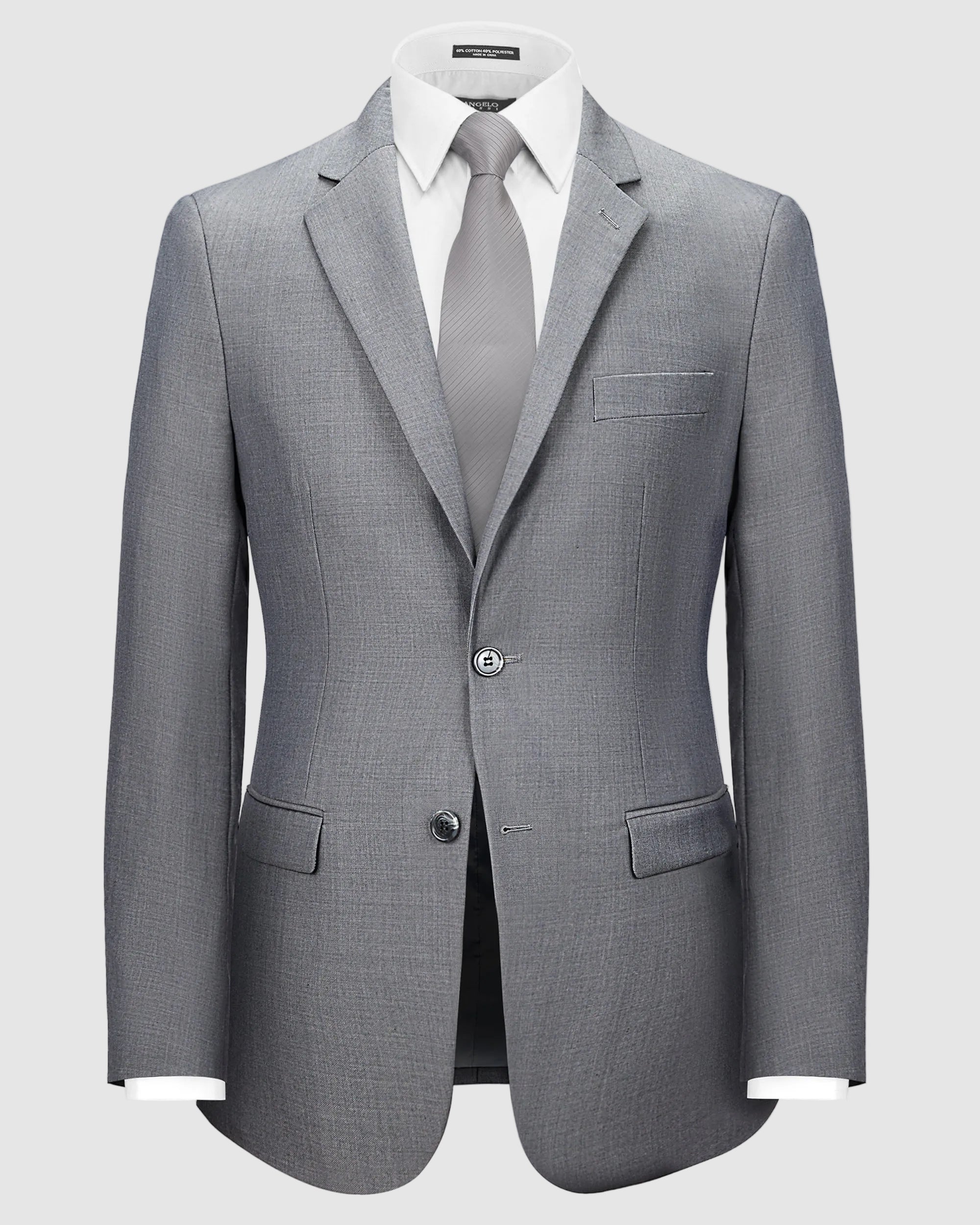 Modern Fit Wool Blend Suit