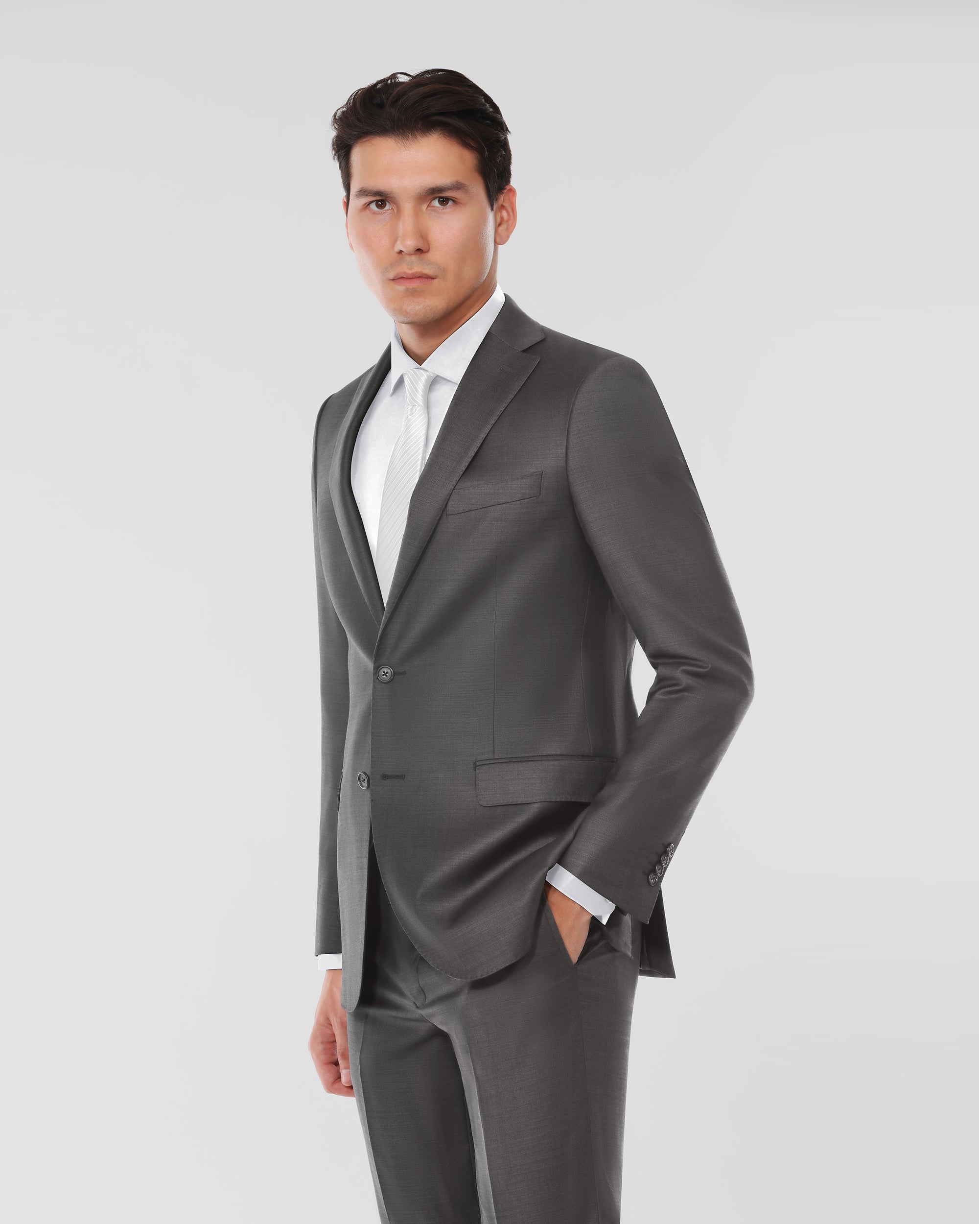 Wool Blend Modern Fit Suit