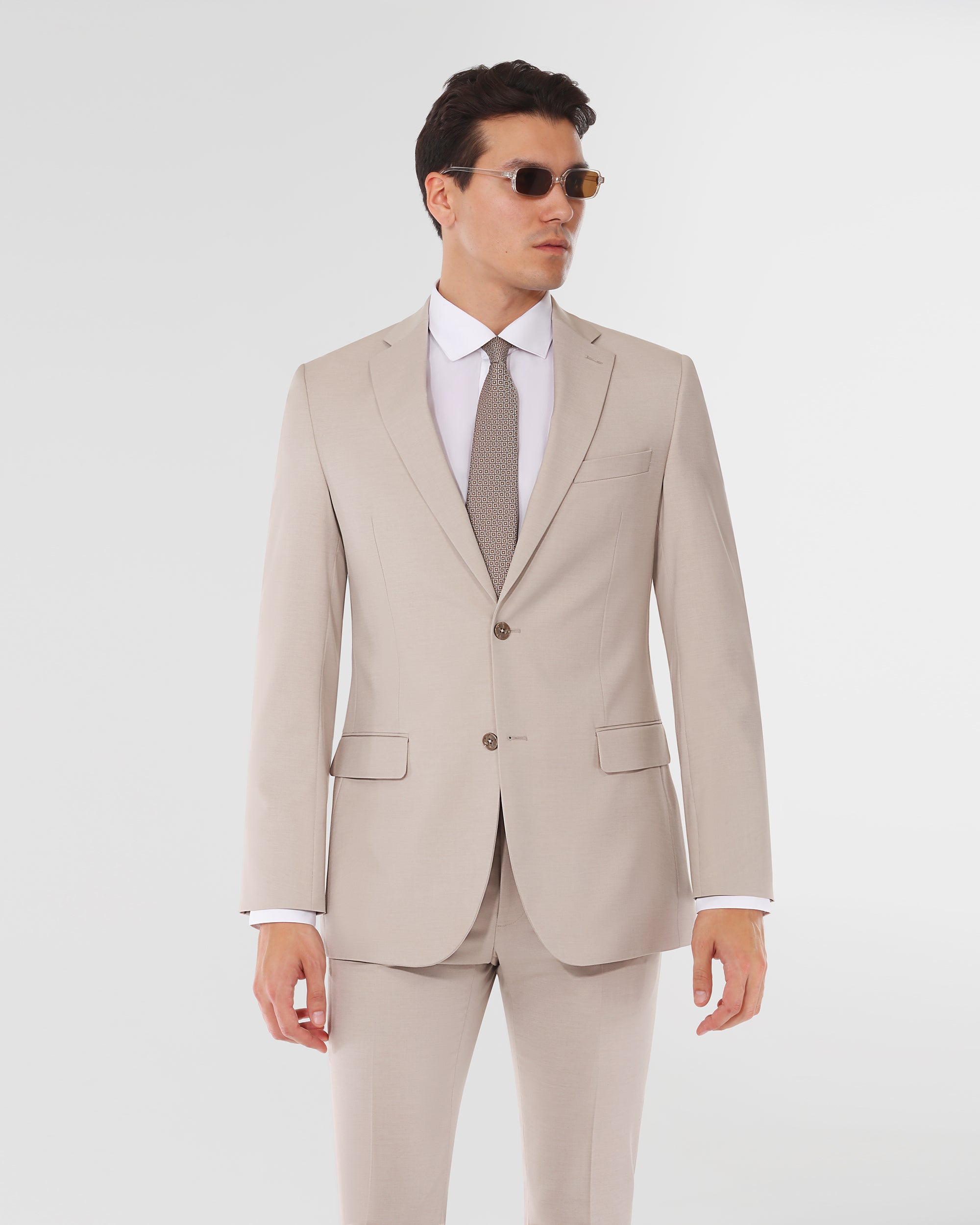 Contemporary Modern Fit Suit