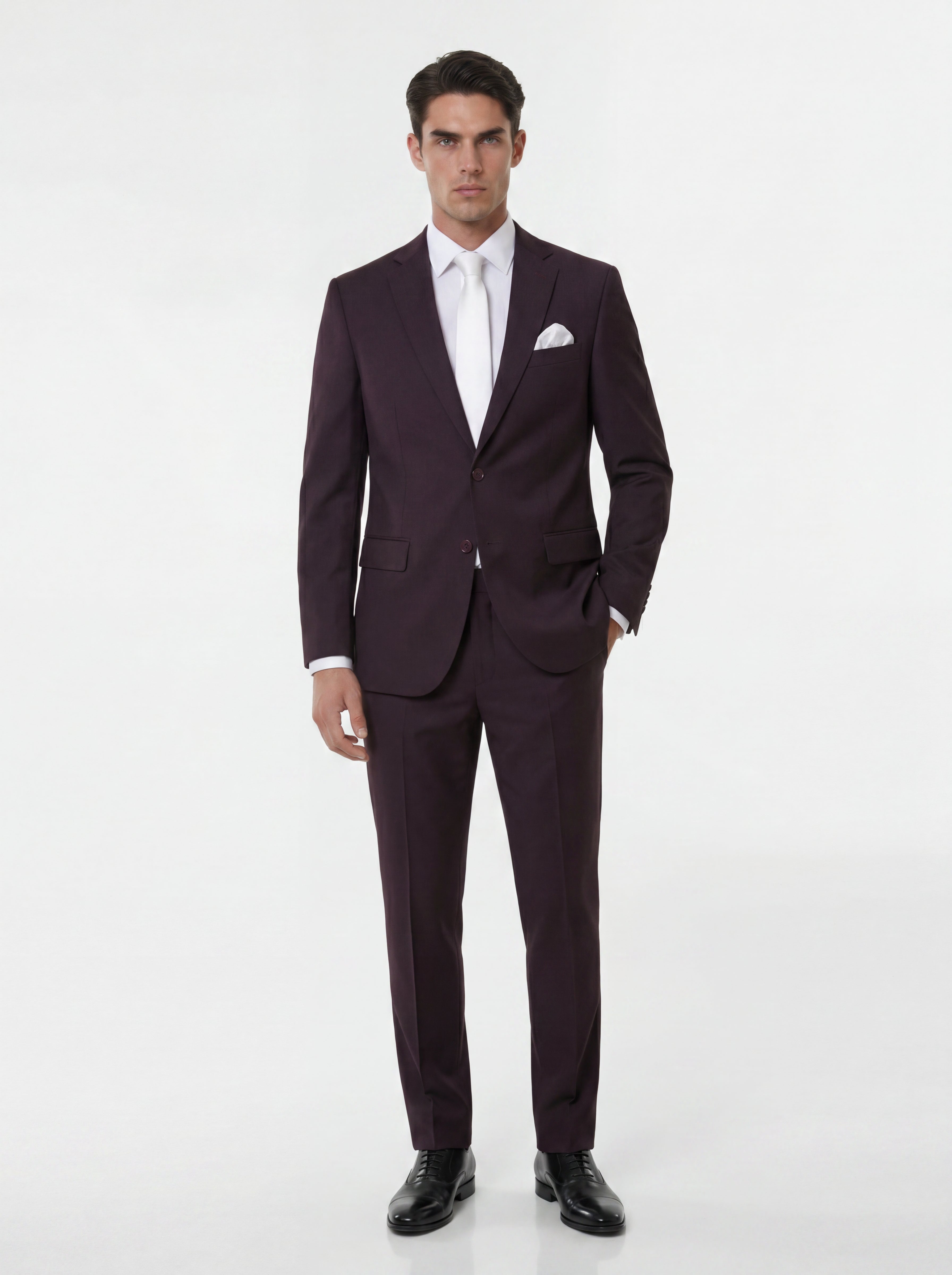 Contemporary Modern Fit Suit