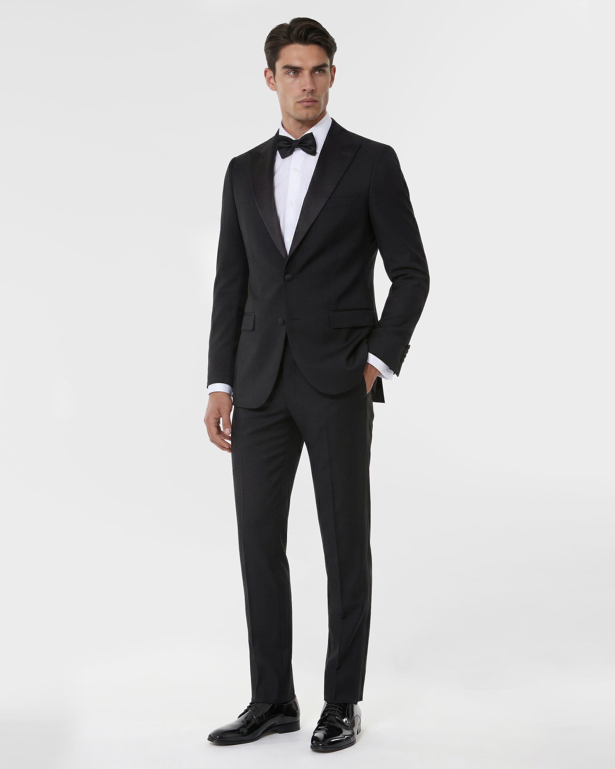 Modern Fit Wool Cashmere Tuxedo