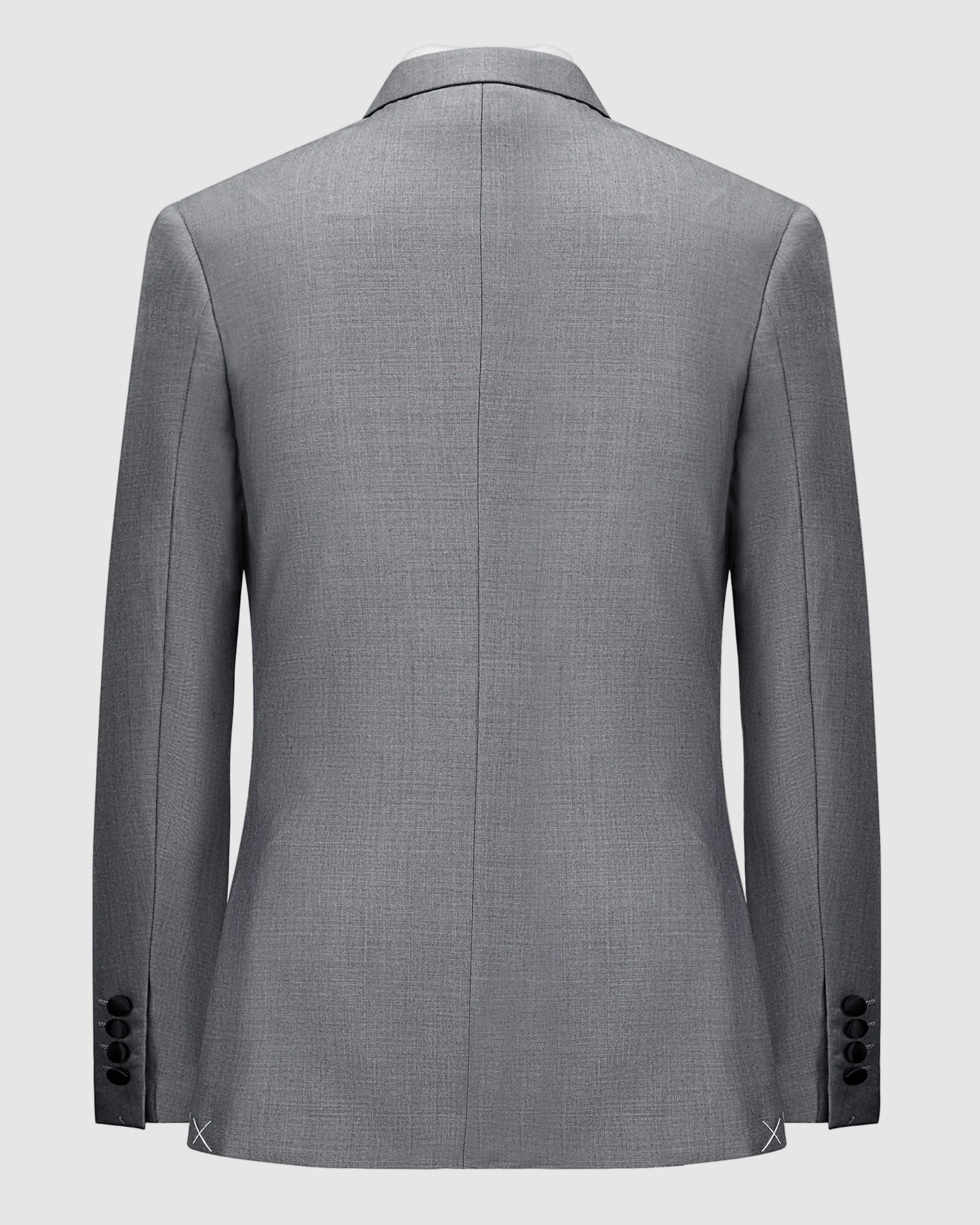 Modern Fit Double Breasted Wool Blend Tuxedo