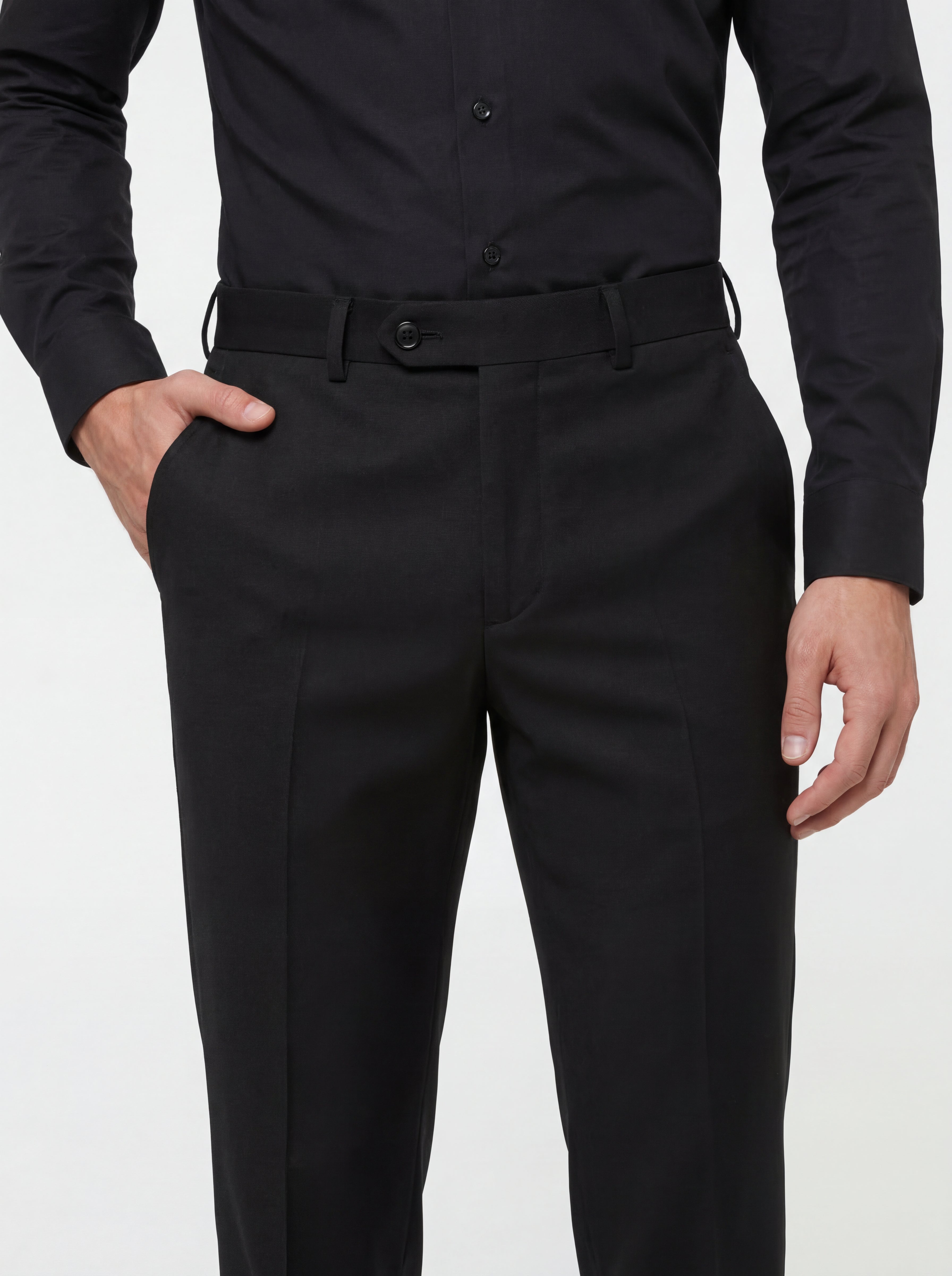 Wool Modern Fit Dress Pants