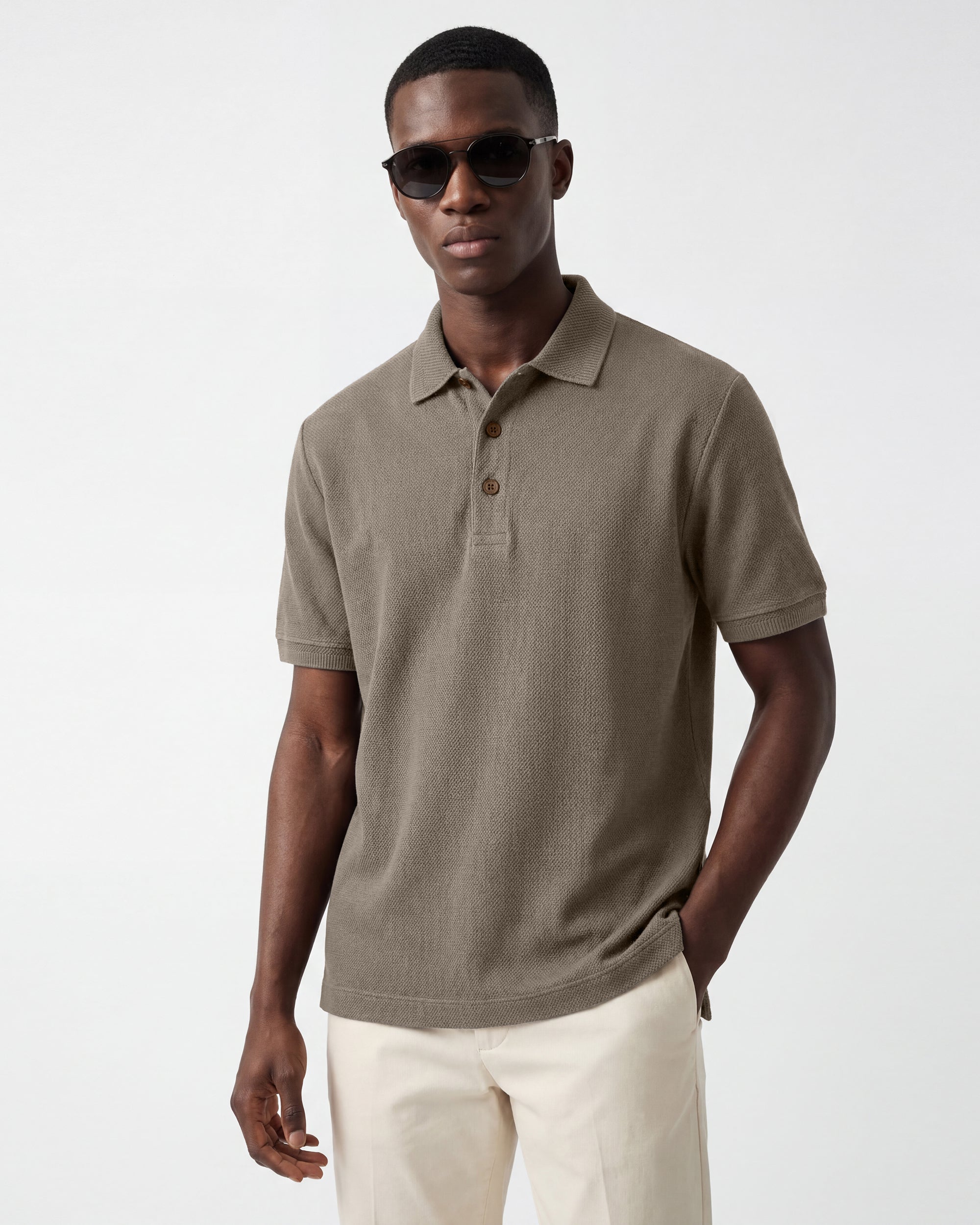 Cotton Piqué Polo