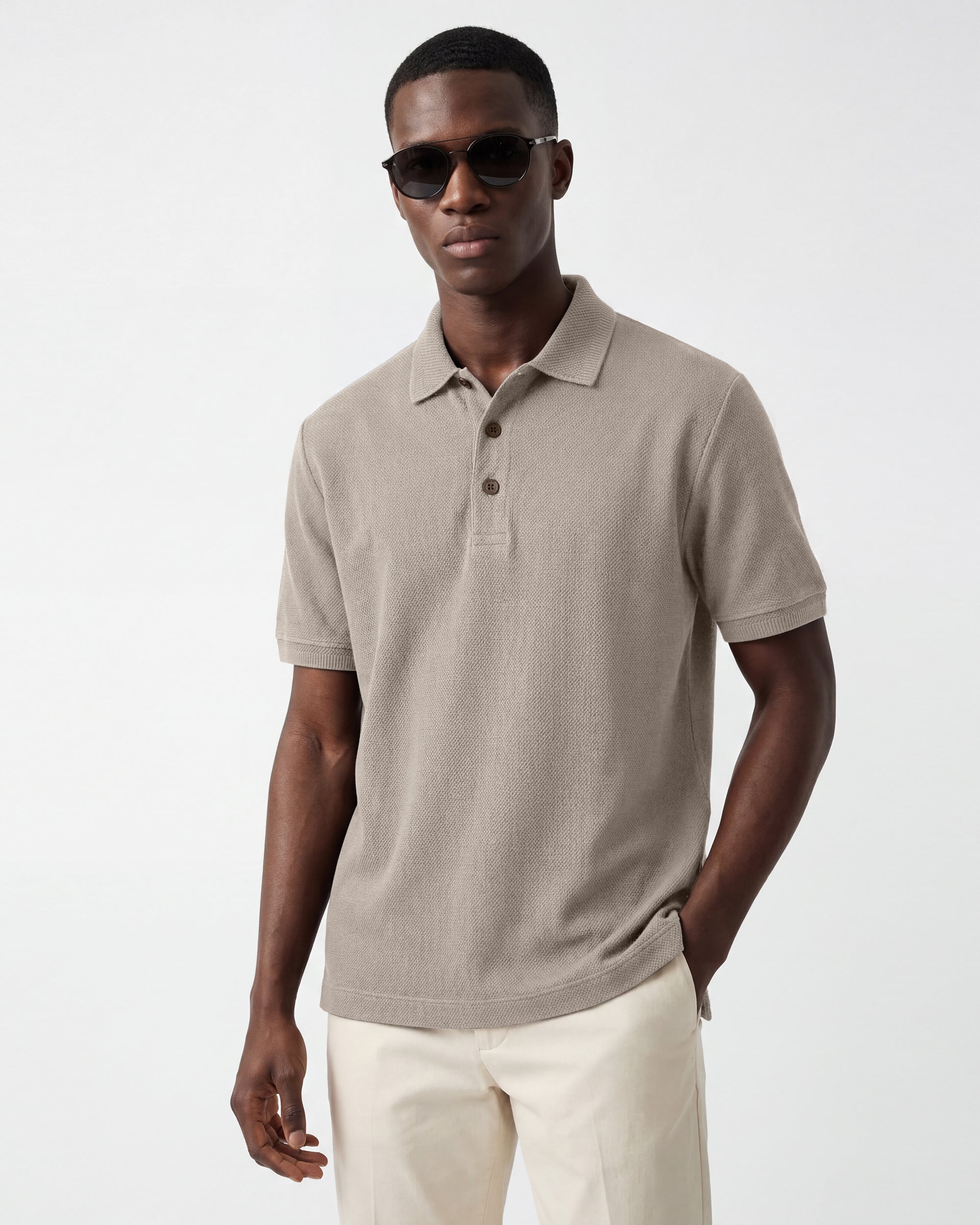 Cotton Piqué Polo