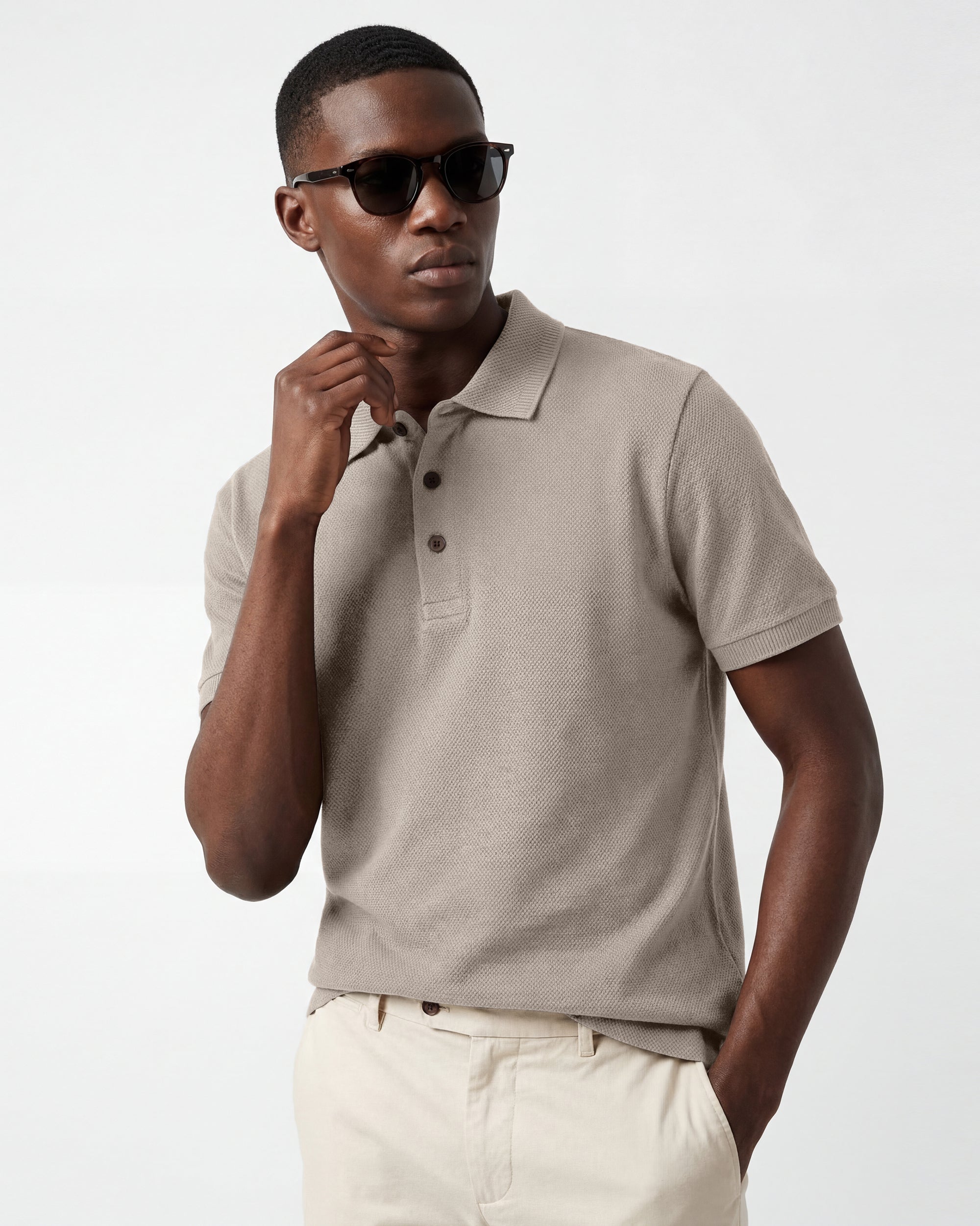 Cotton Piqué Polo