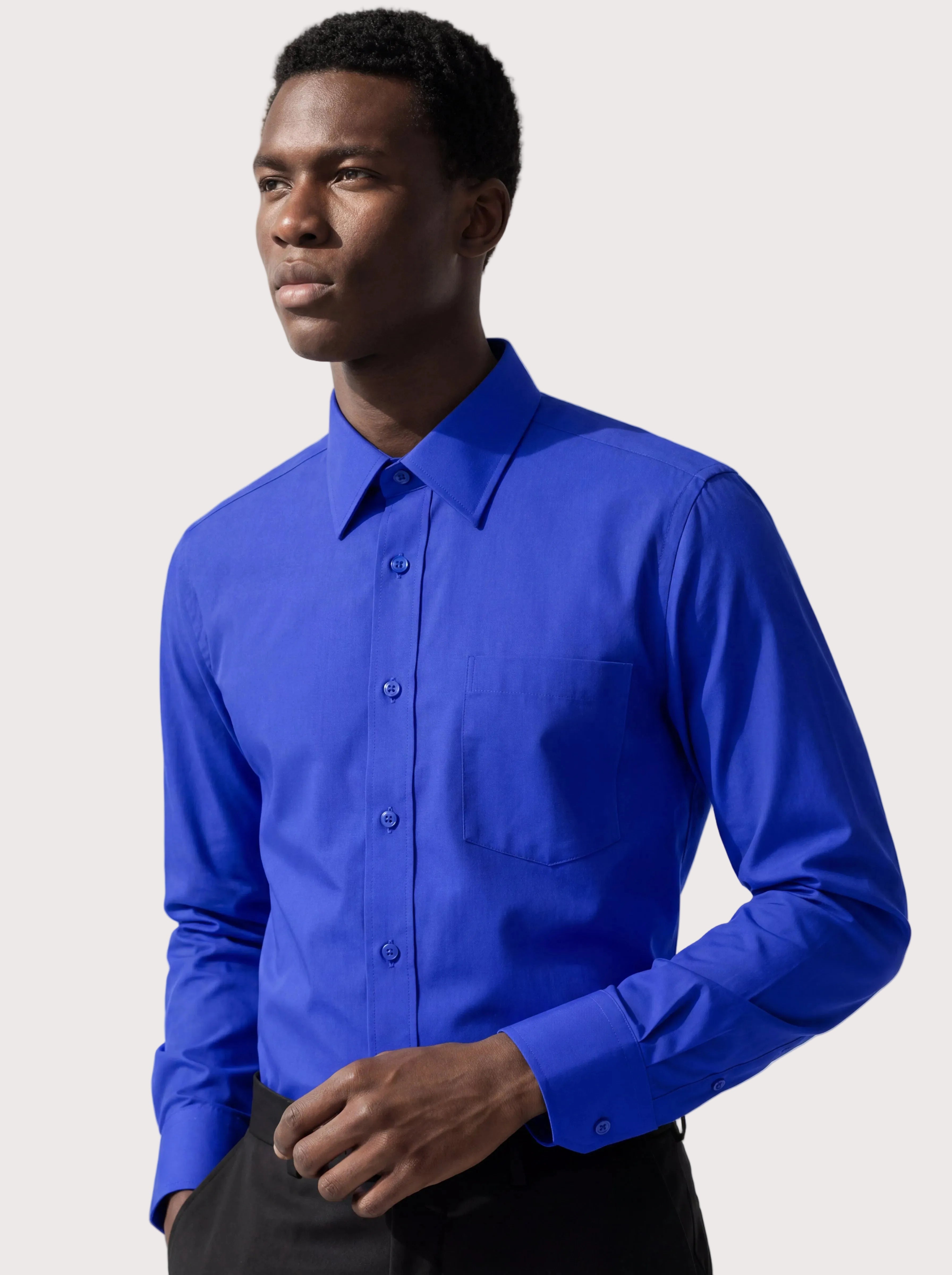 Blue shirts for men