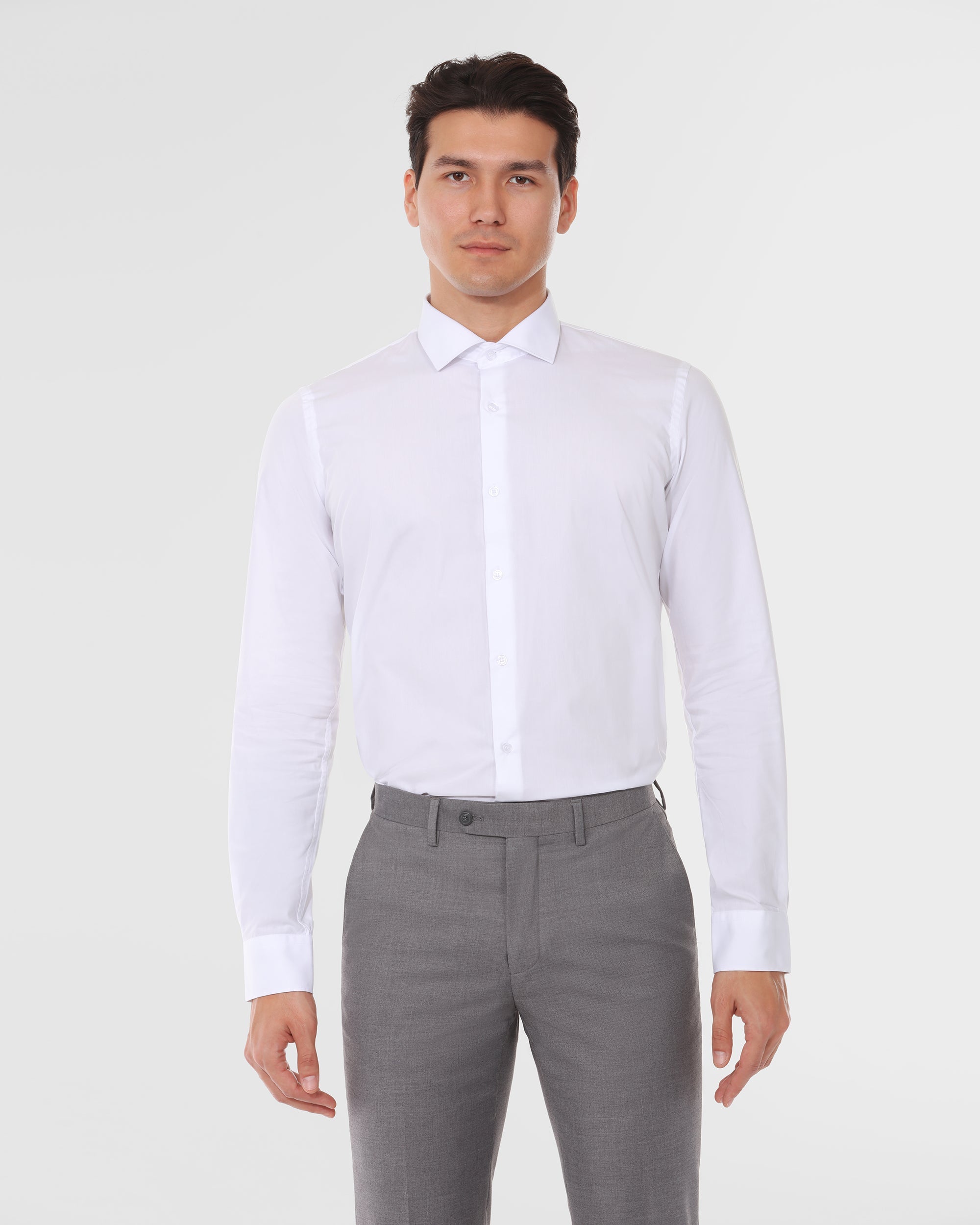 White and cream shirts for men