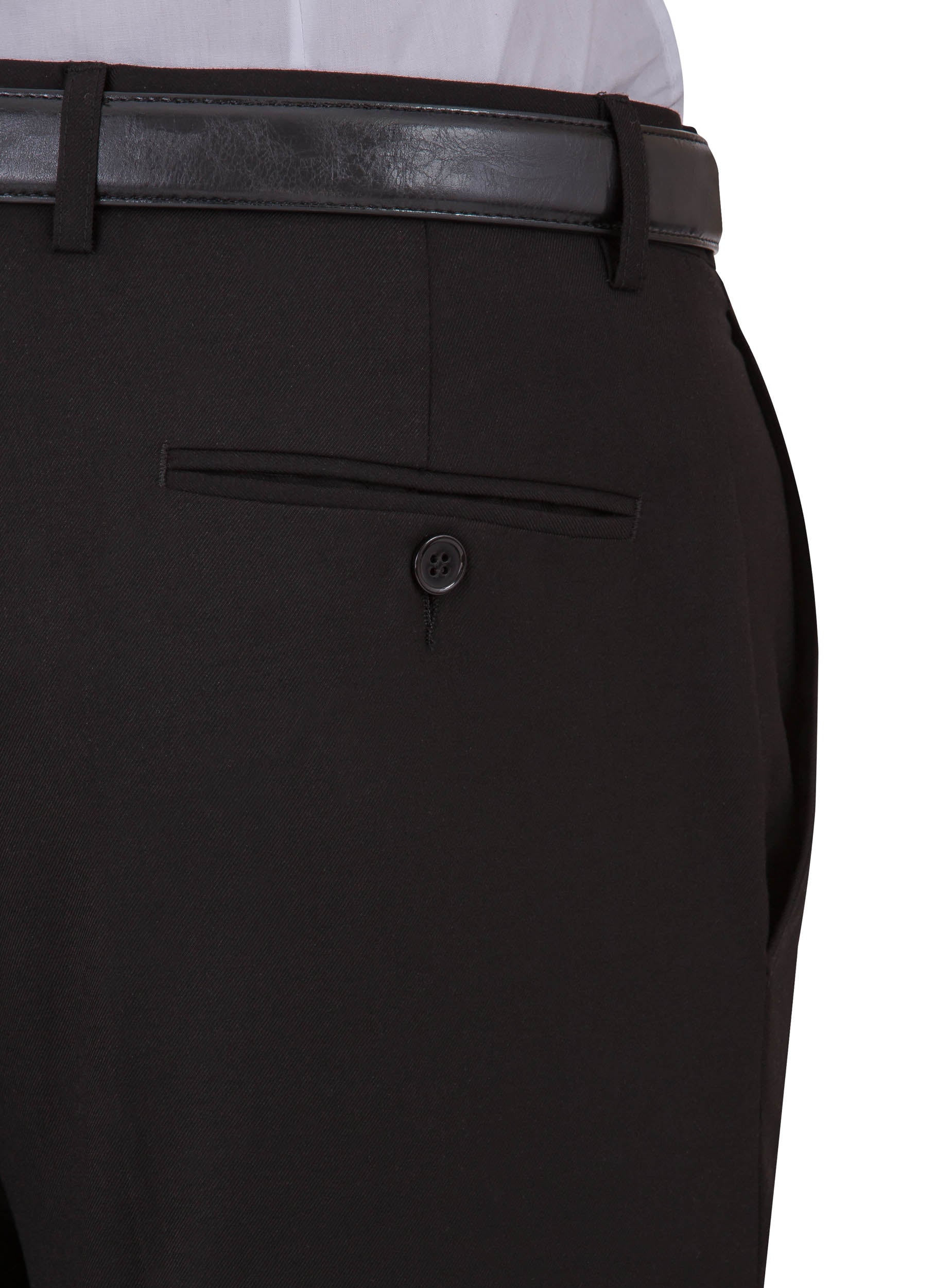 Black and charcoal dress pants