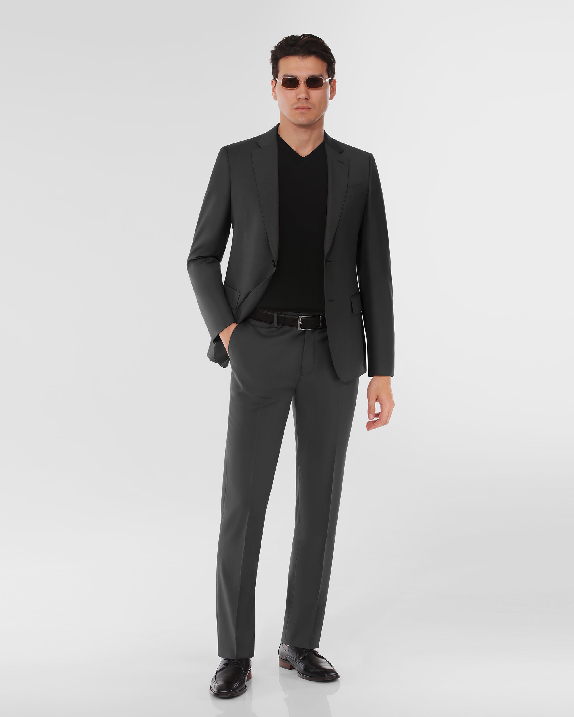 Charcoal suits for men