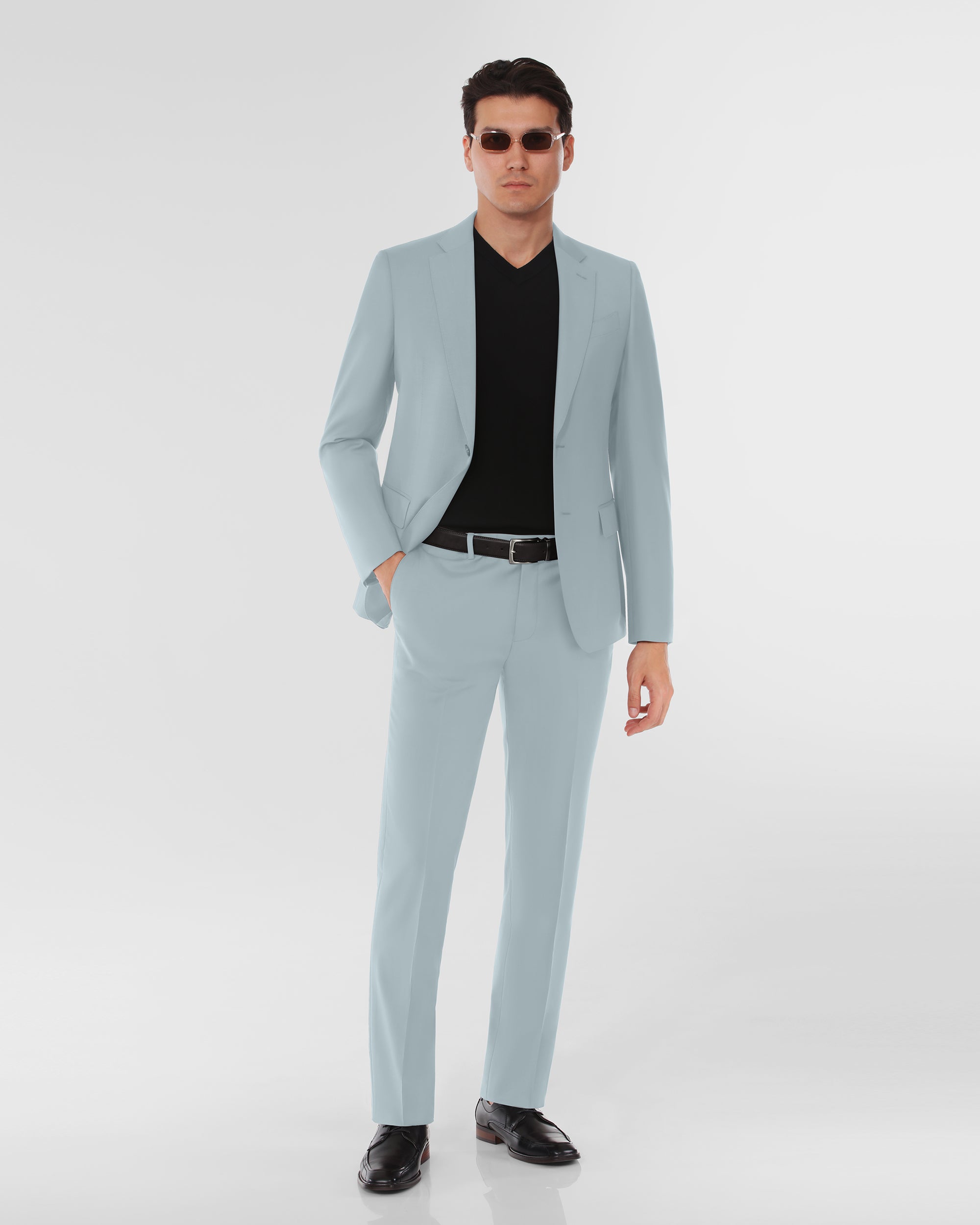 Blue suits for men