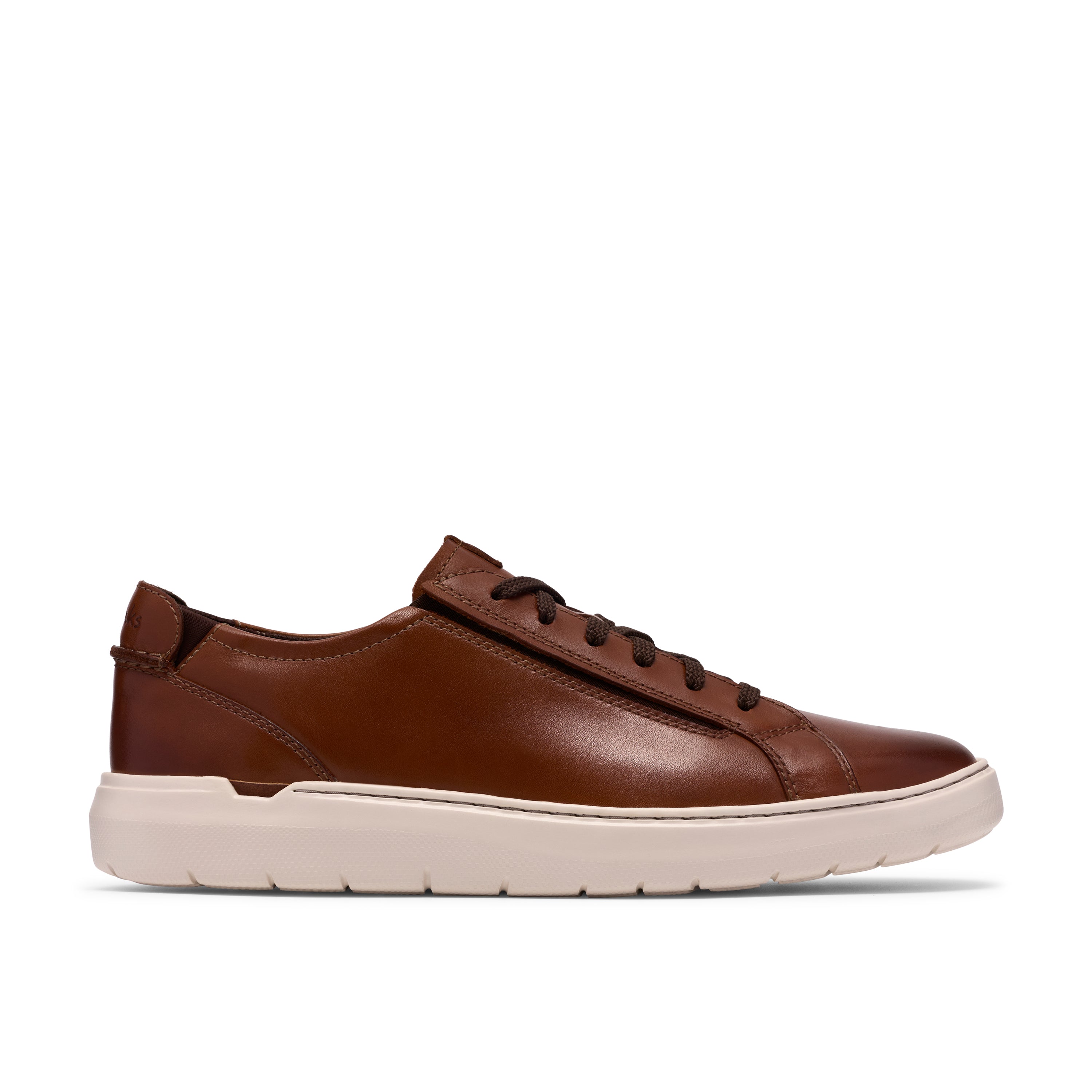 Flexwell Lace Tan Leather Sneakers