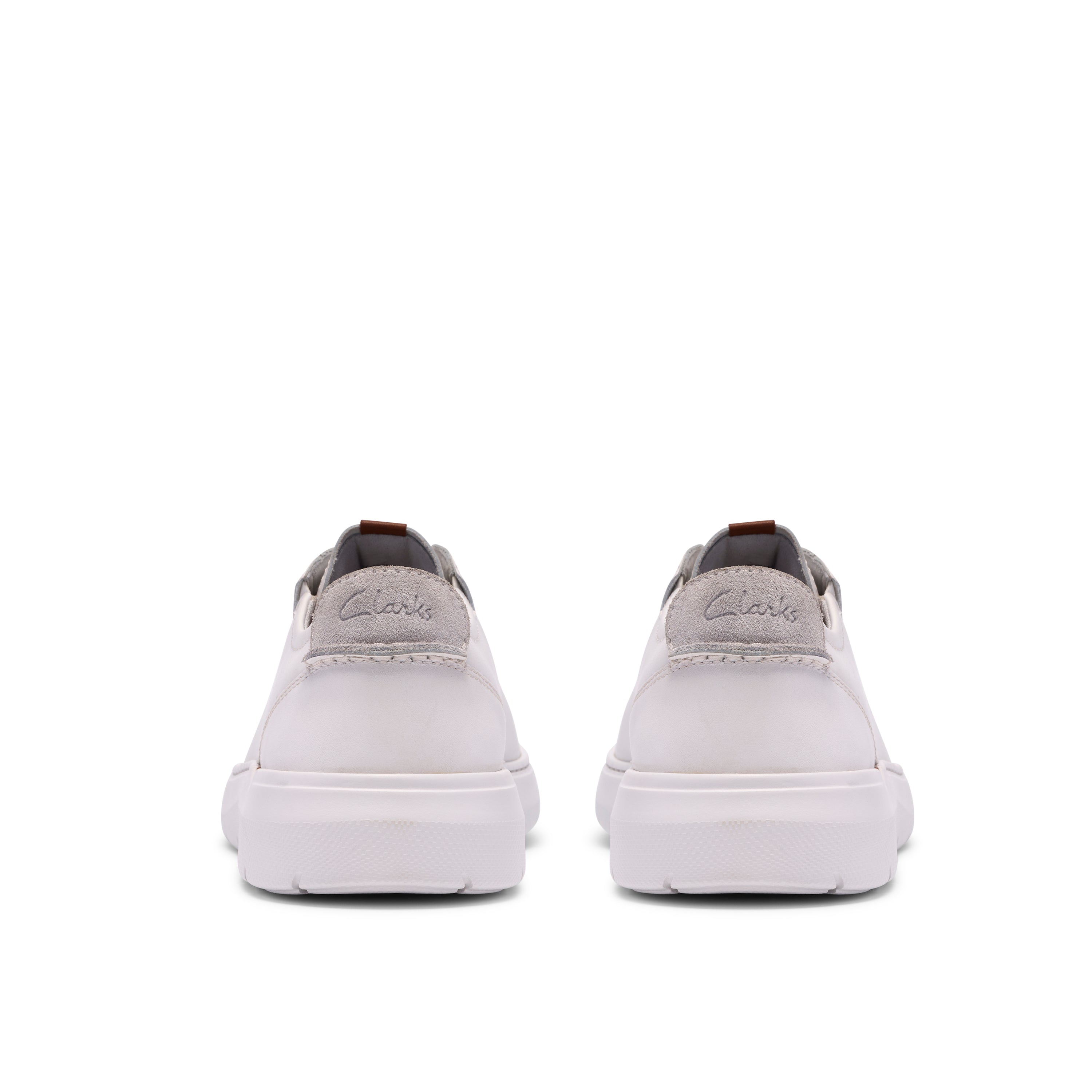 Flexwell Lace White Leather Sneakers