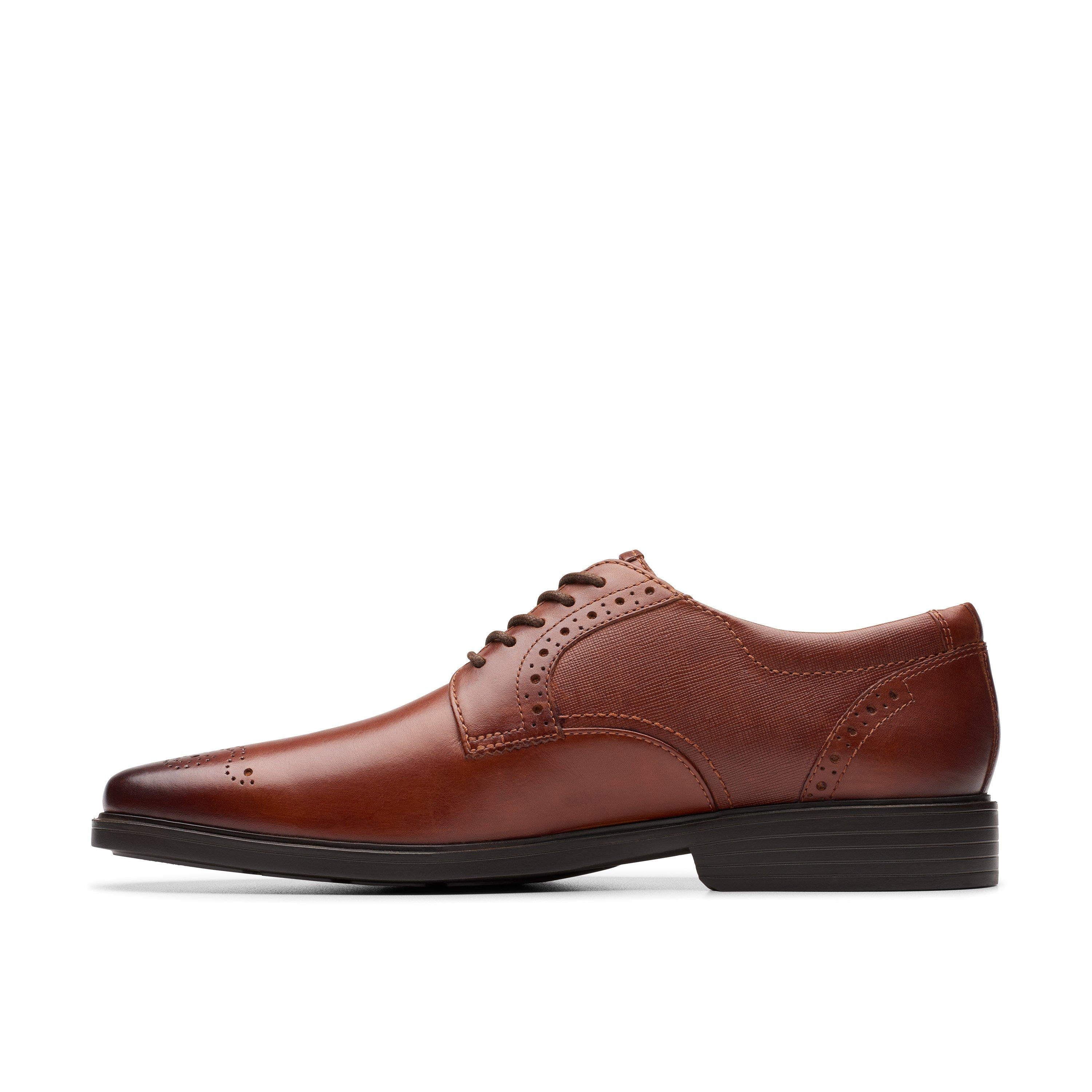 Brogue Medallion Cap Toe Derby Shoe