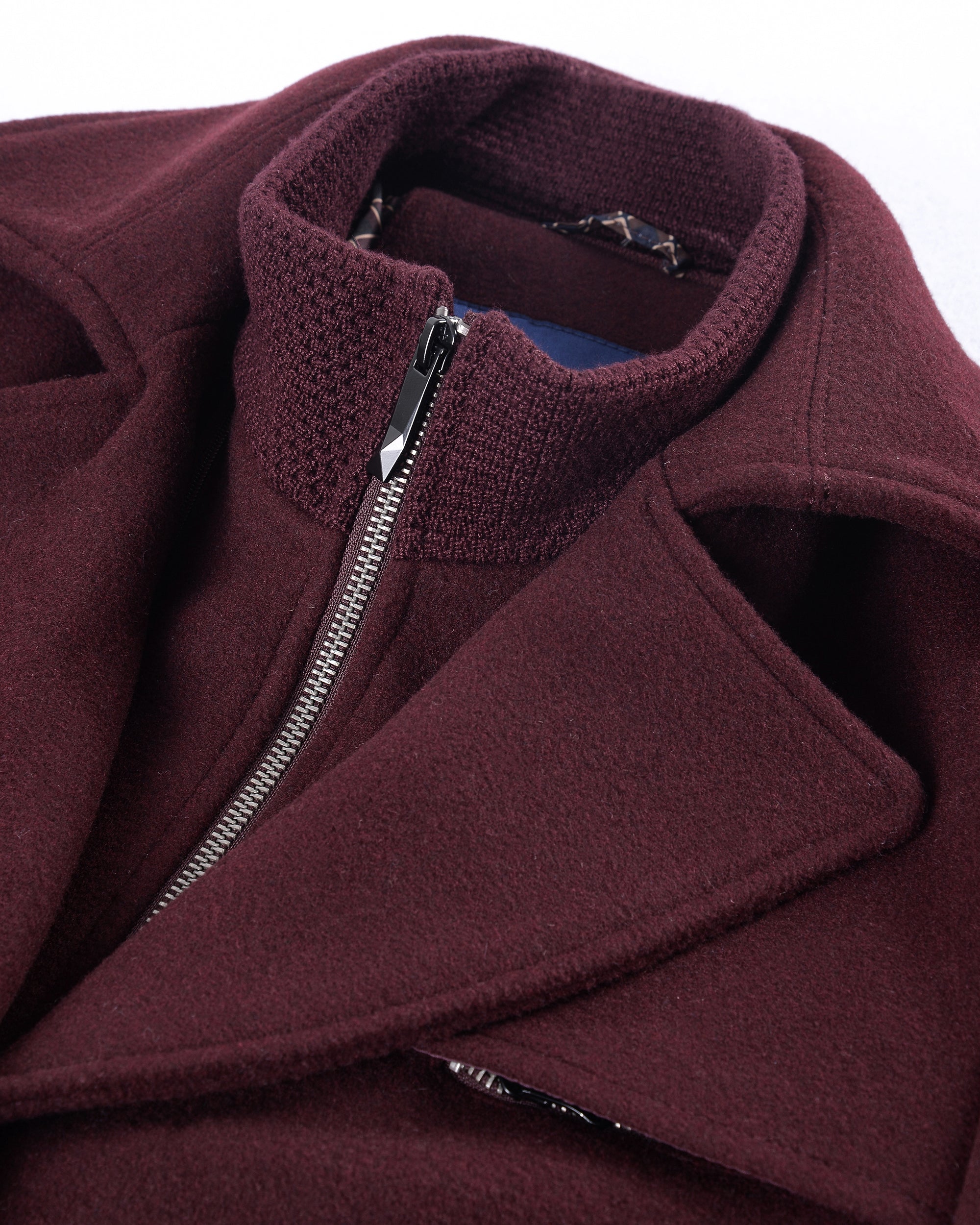 Modern Wool Blend Tailored Overcoat
