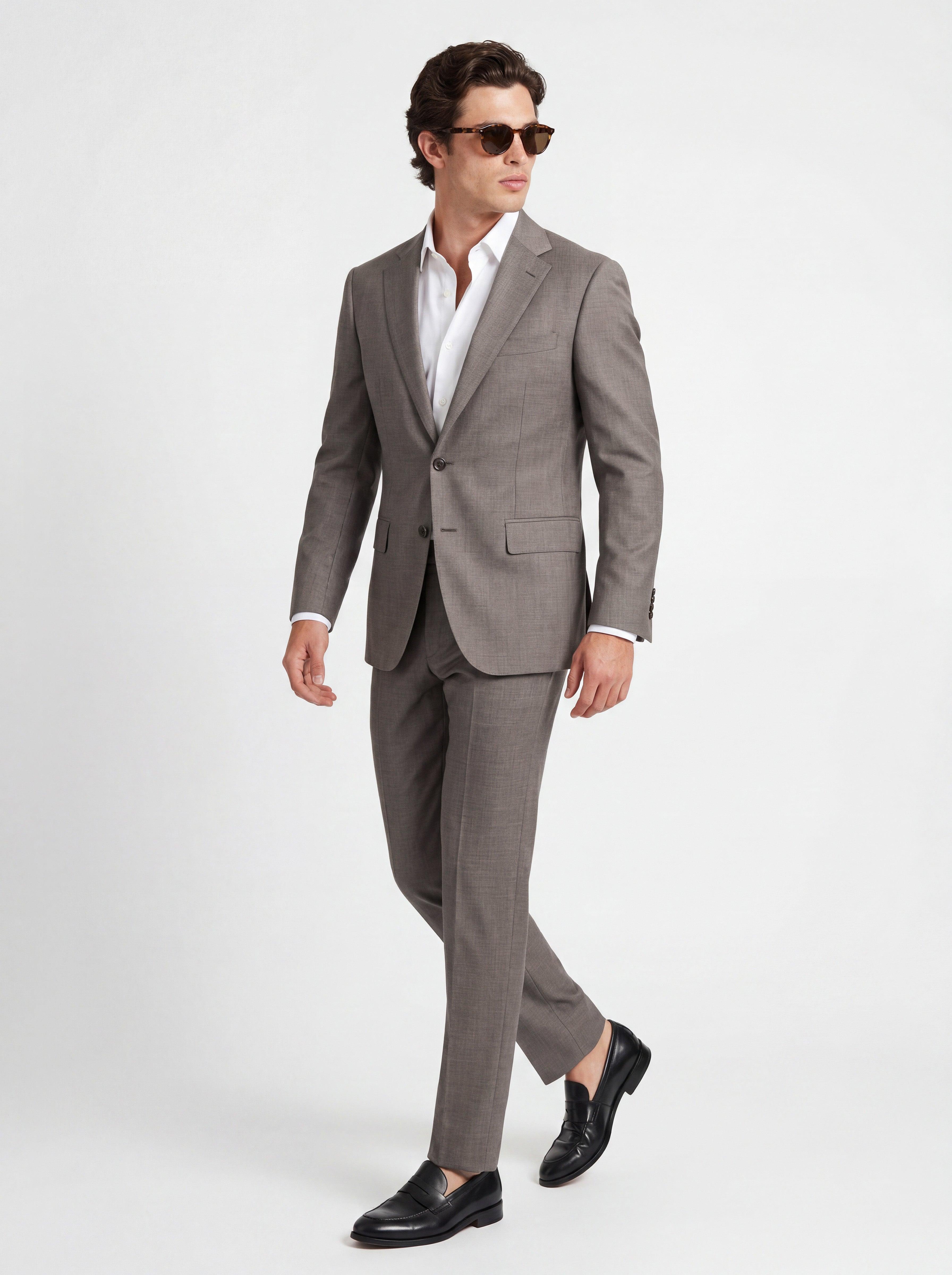 Premium Wool Cashmere Modern Fit Suit