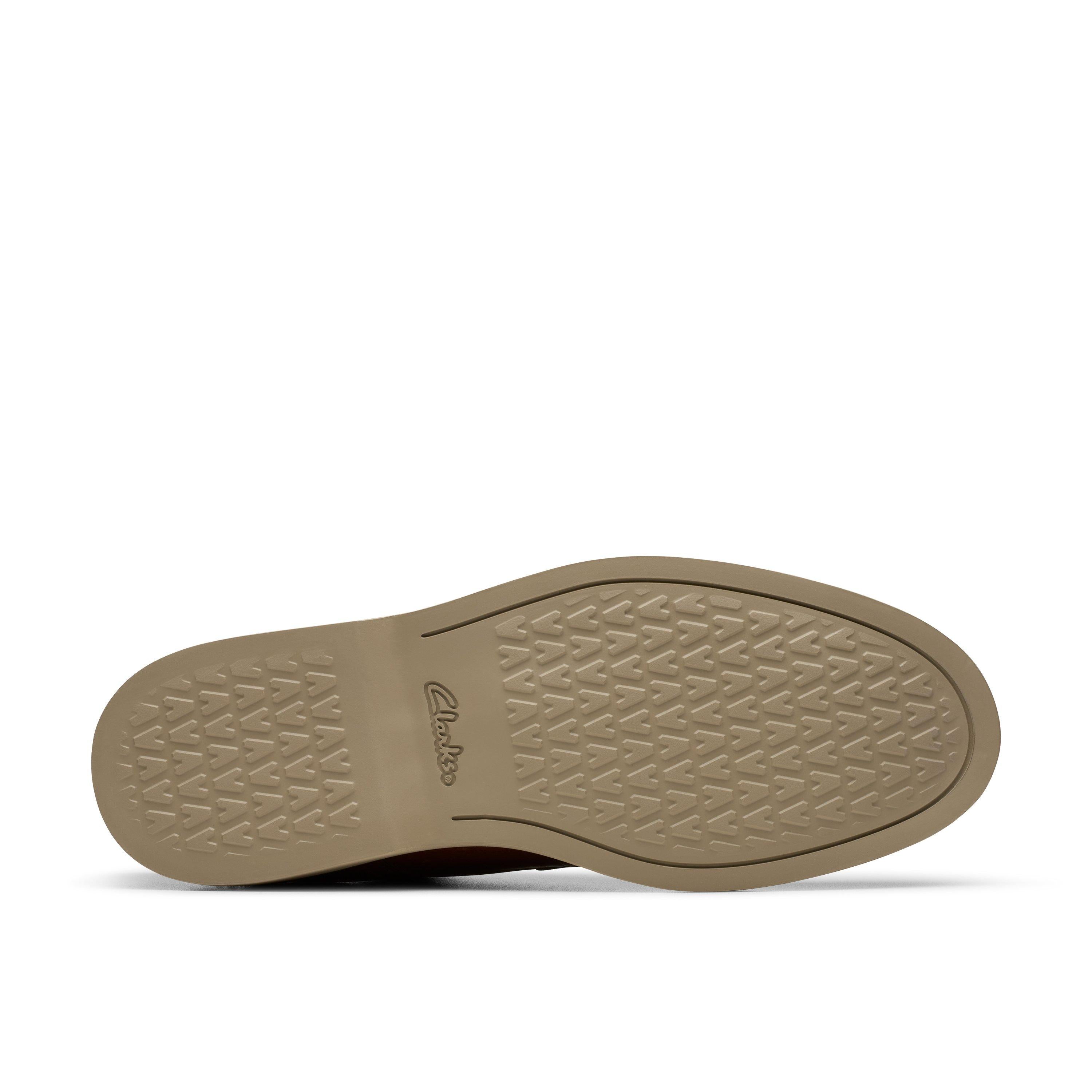 Casual Plain Toe Derby with Contrast Sole Shoe