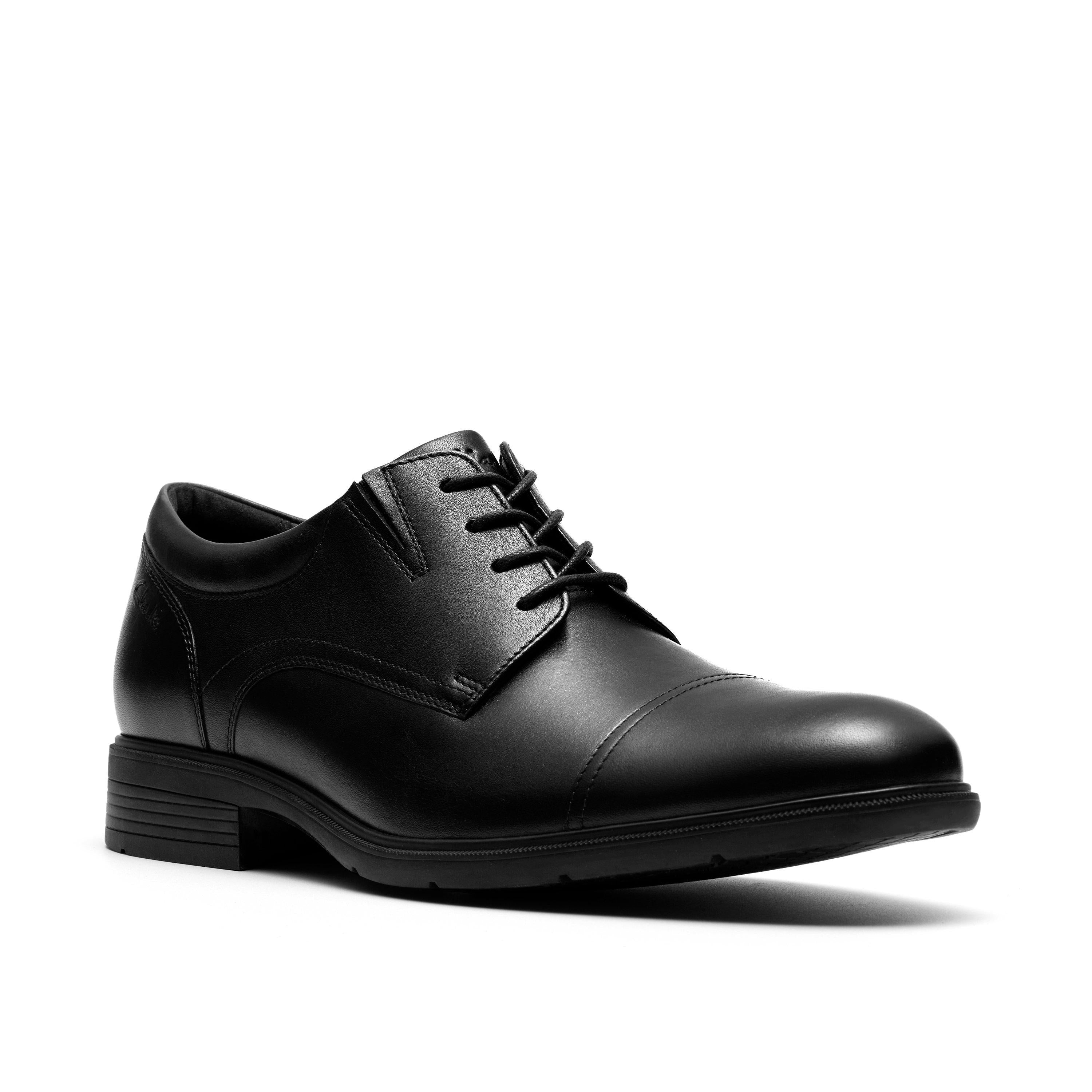 Classic Leather Cap Toe Derby Dress Shoe
