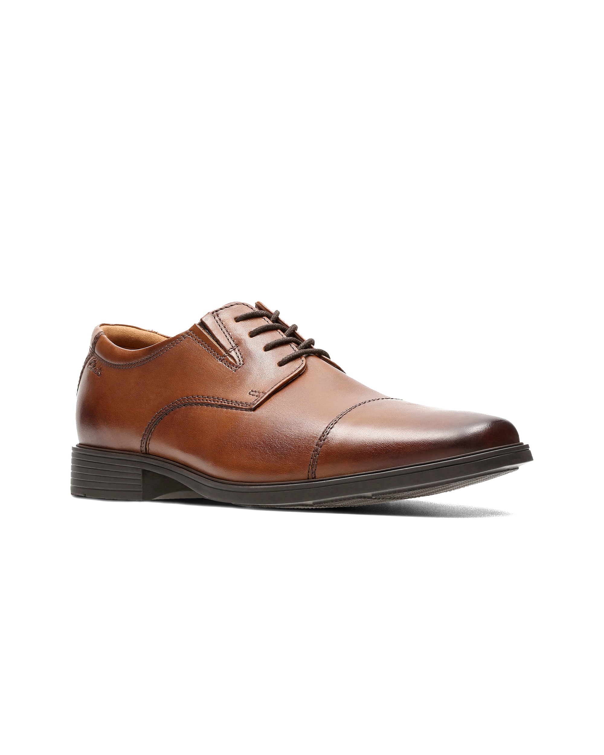 Classic Leather Cap Toe Derby Shoe