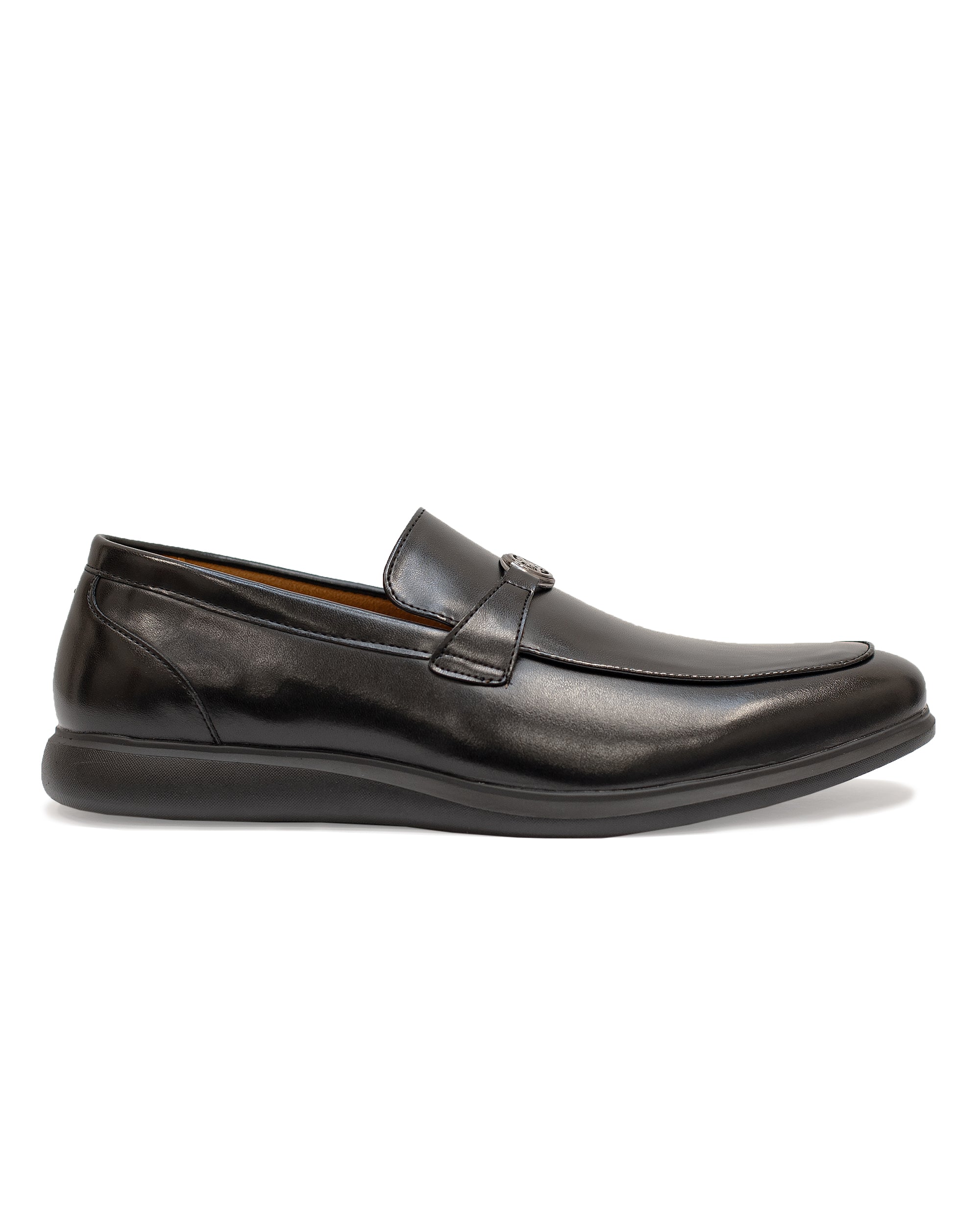 Comfort Sole Medallion Strap Loafer