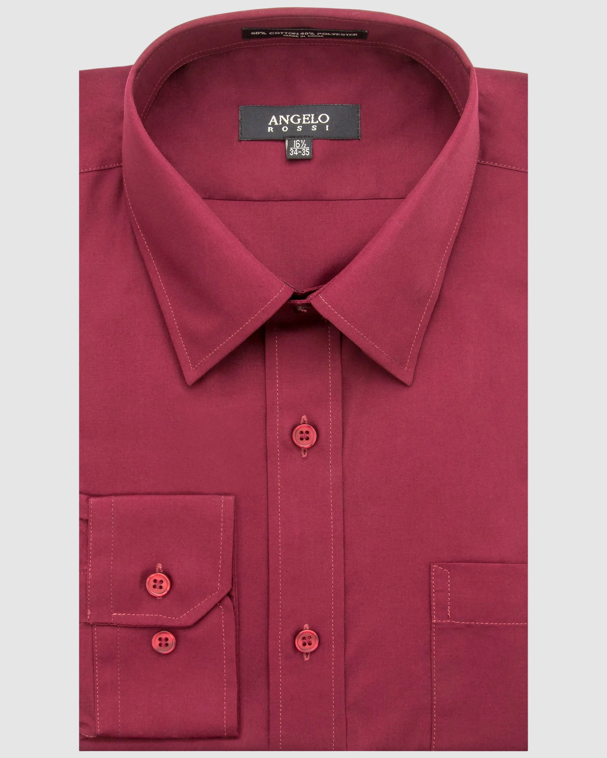 Cotton Blend Dress Shirt