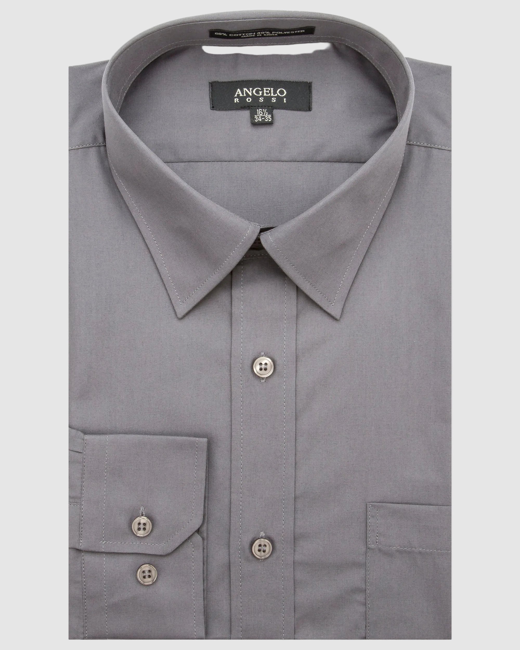 Cotton Blend Dress Shirt