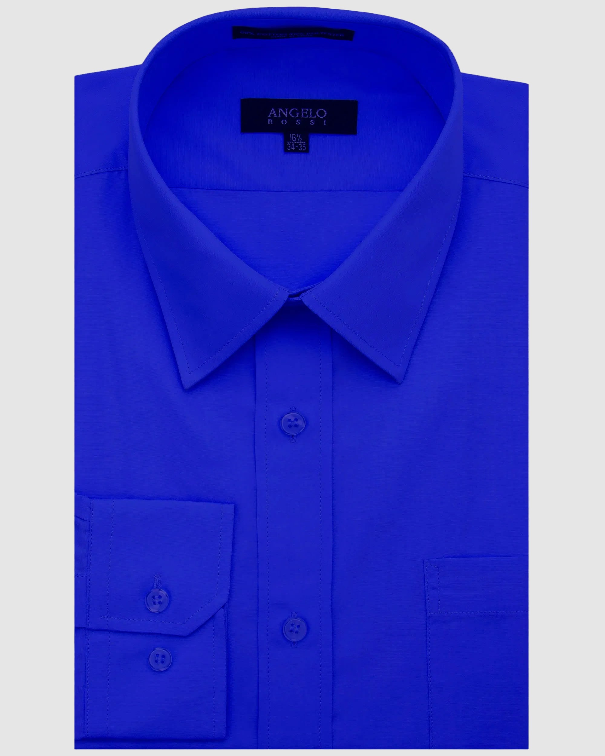 Cotton Blend Dress Shirt