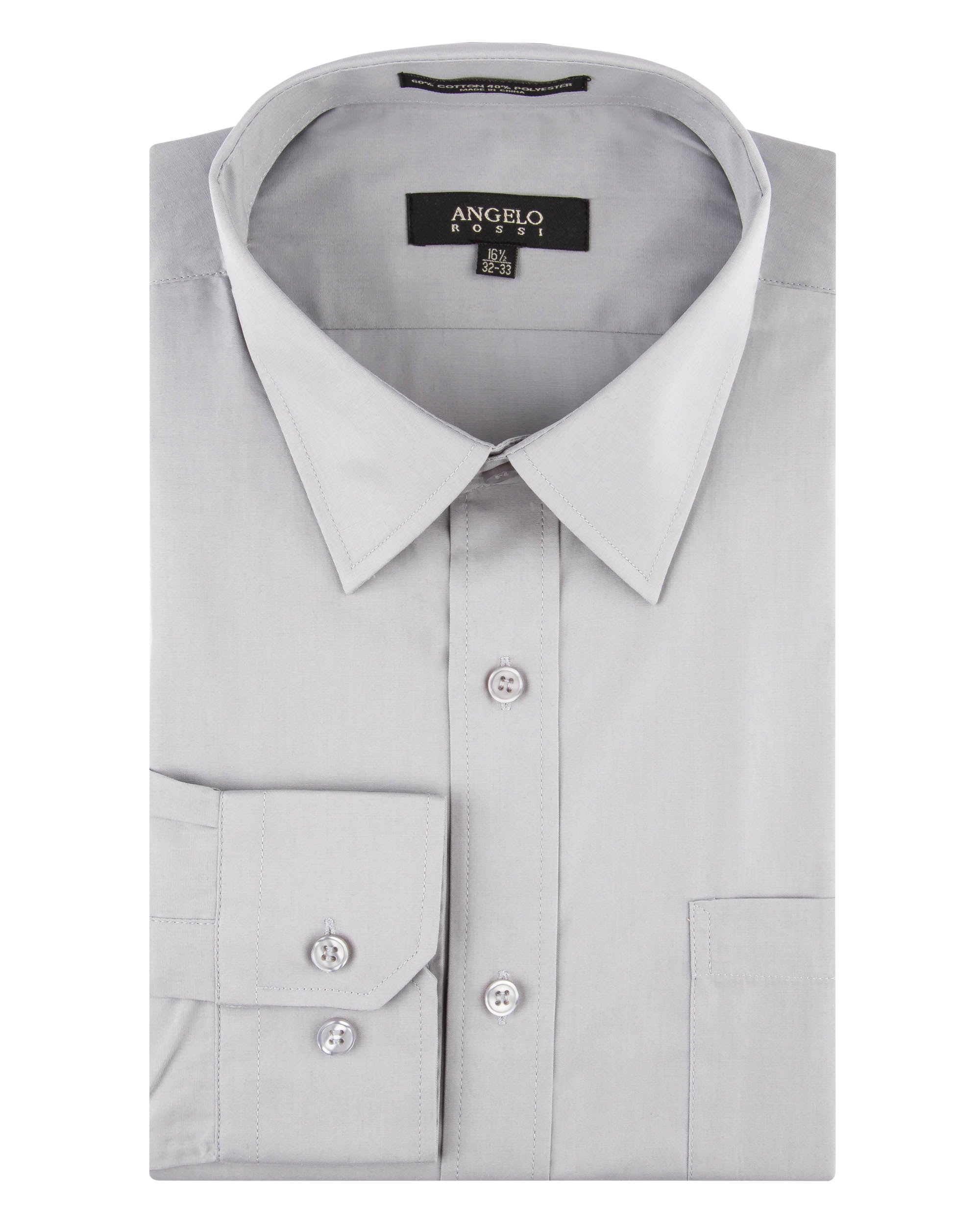 Cotton Blend Dress Shirt