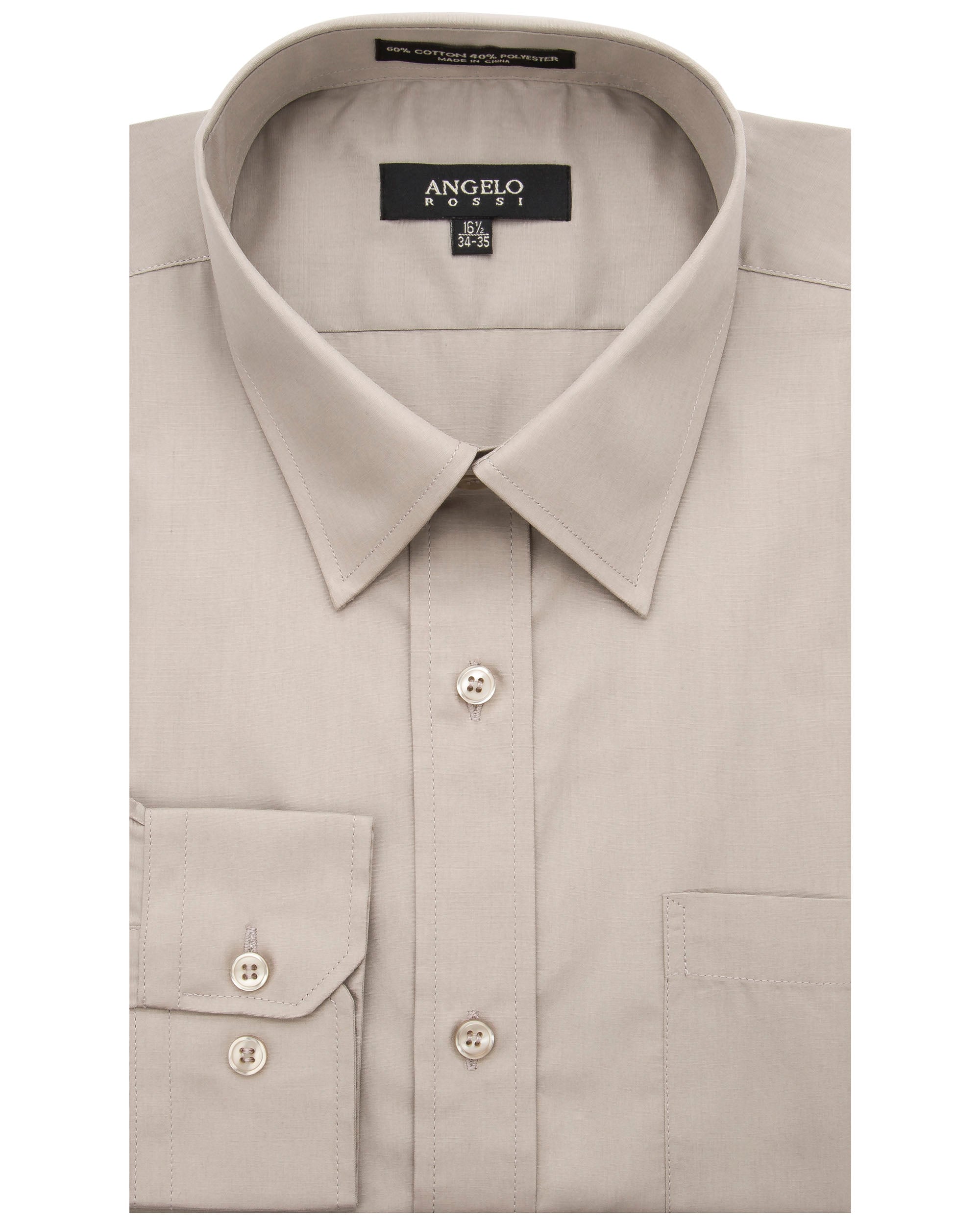 Cotton Blend Dress Shirt
