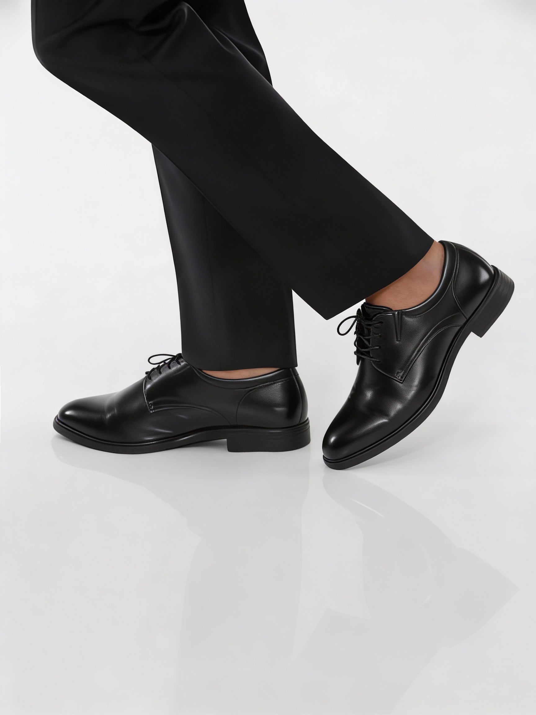 Essential Plain Toe Derby Dress Shoe