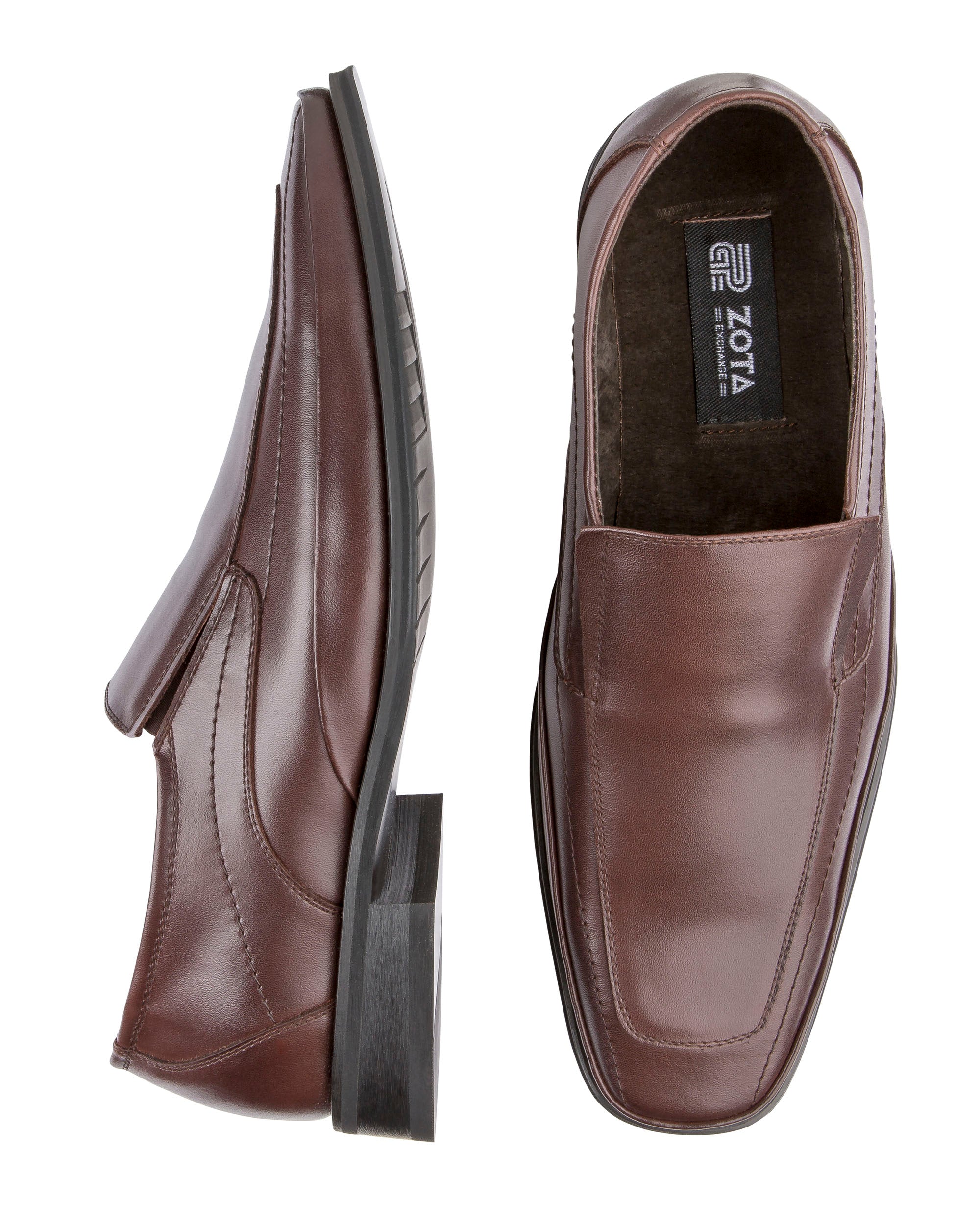 Executive Apron Toe Slip-On Shoe