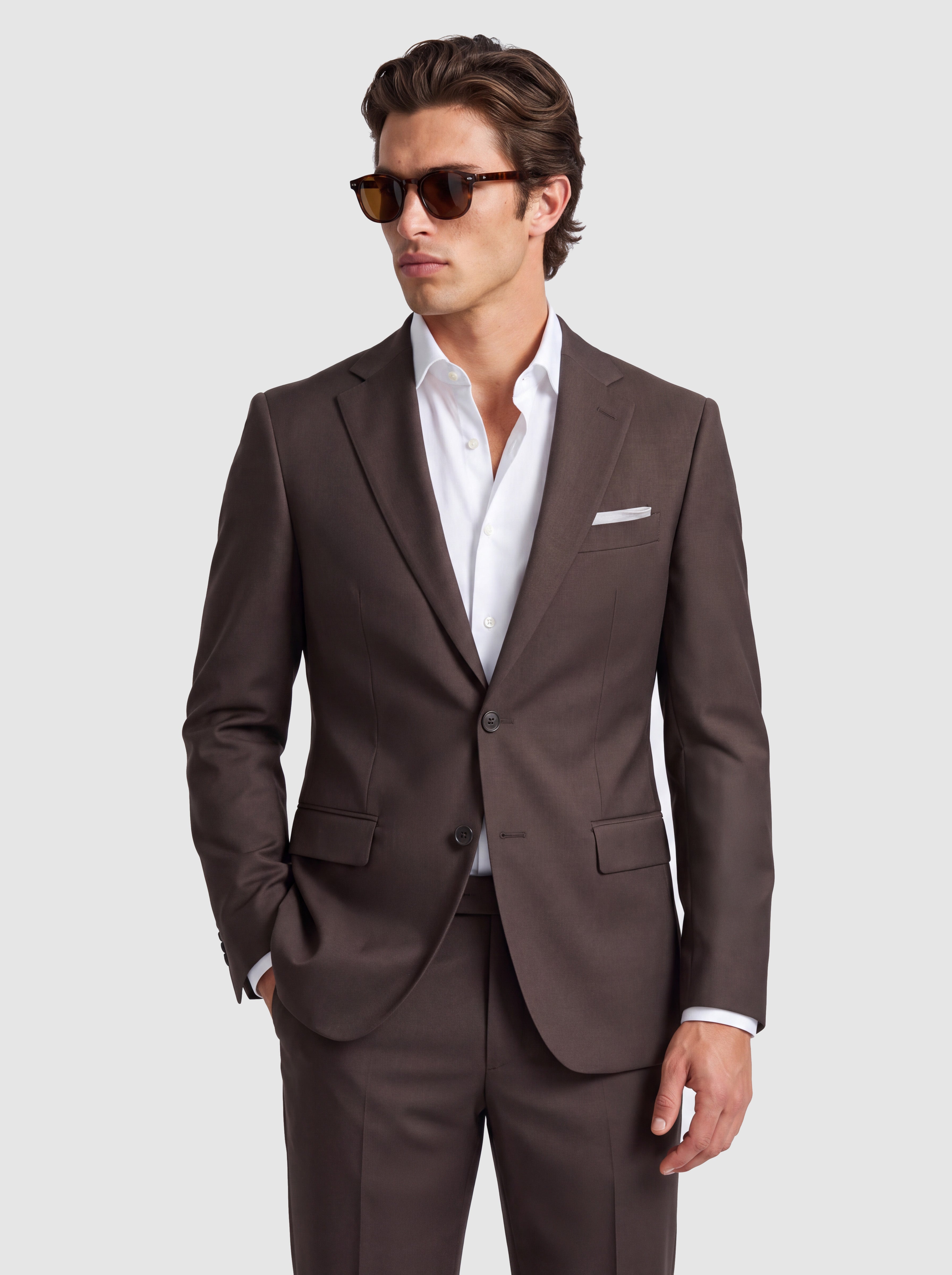 Essential Pure Wool Tailored Suit