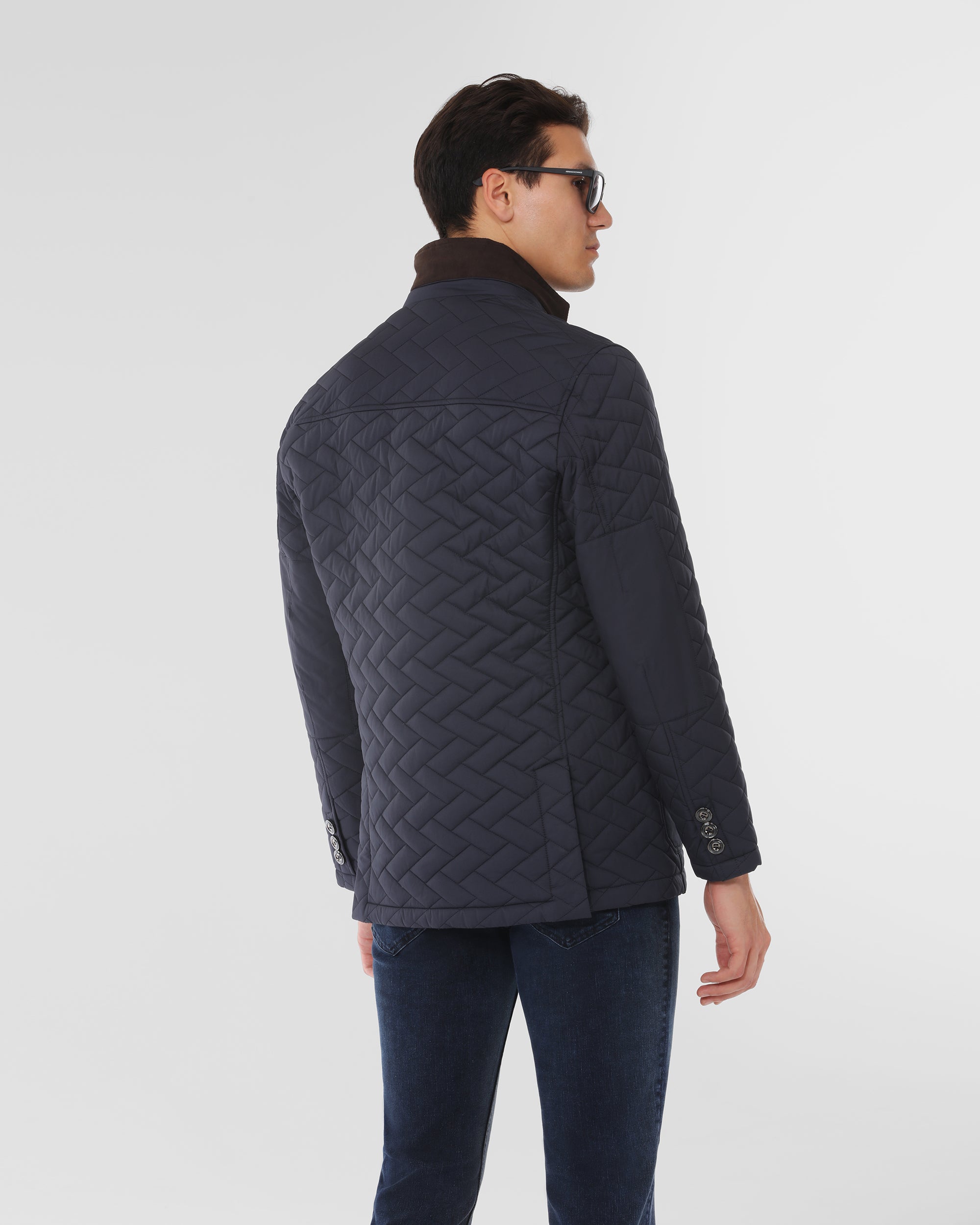 Chevron Quilted Field Jacket