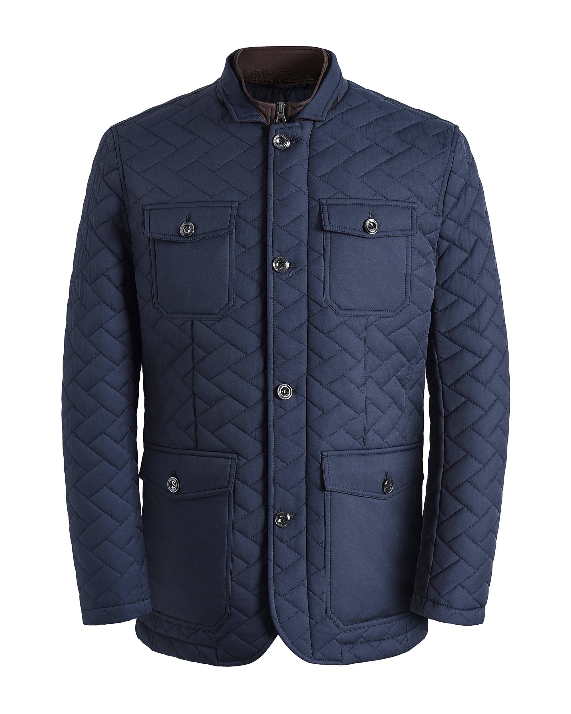 Chevron Quilted Field Jacket
