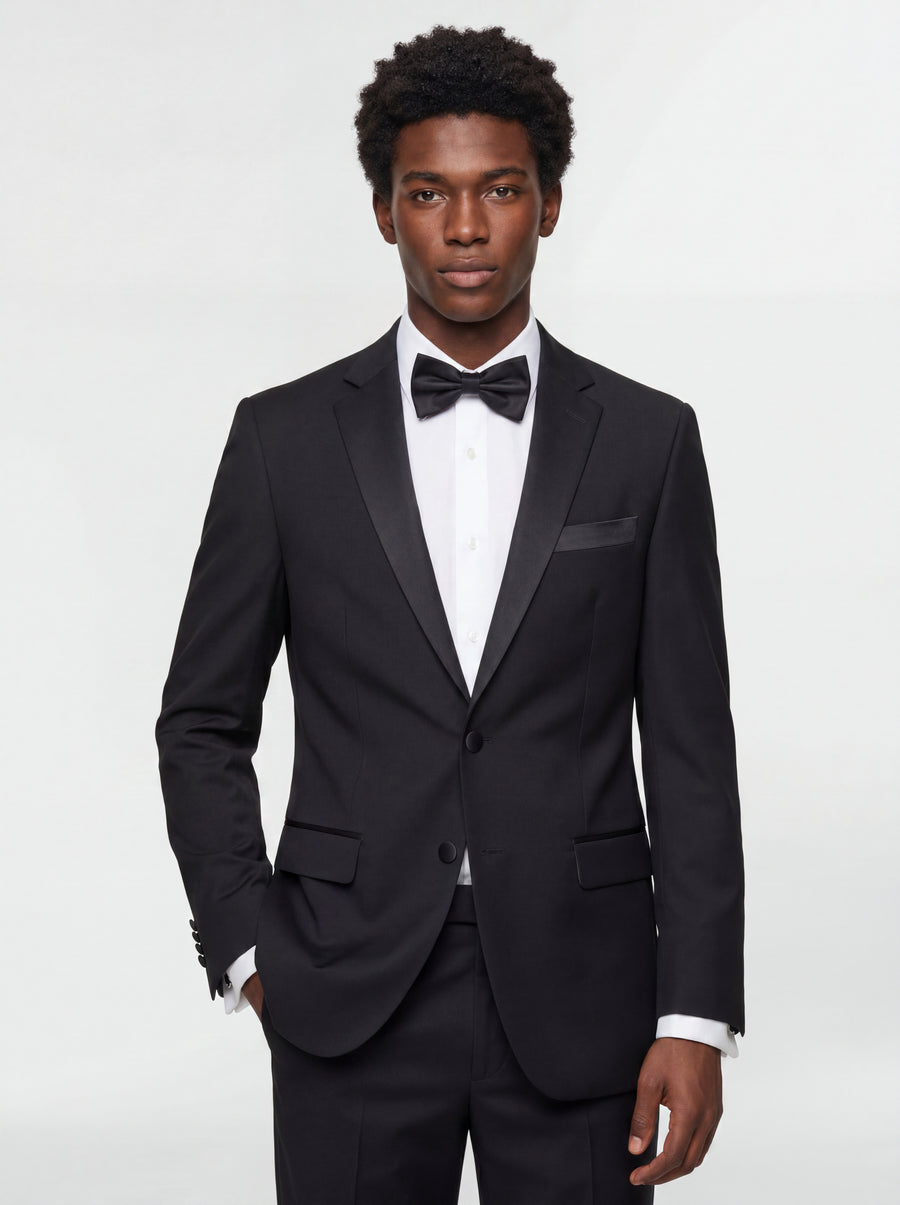 Prom Suits and Tuxedo Packages — tuxedo or suit with shirt, tie, belt, socks and dress shoes