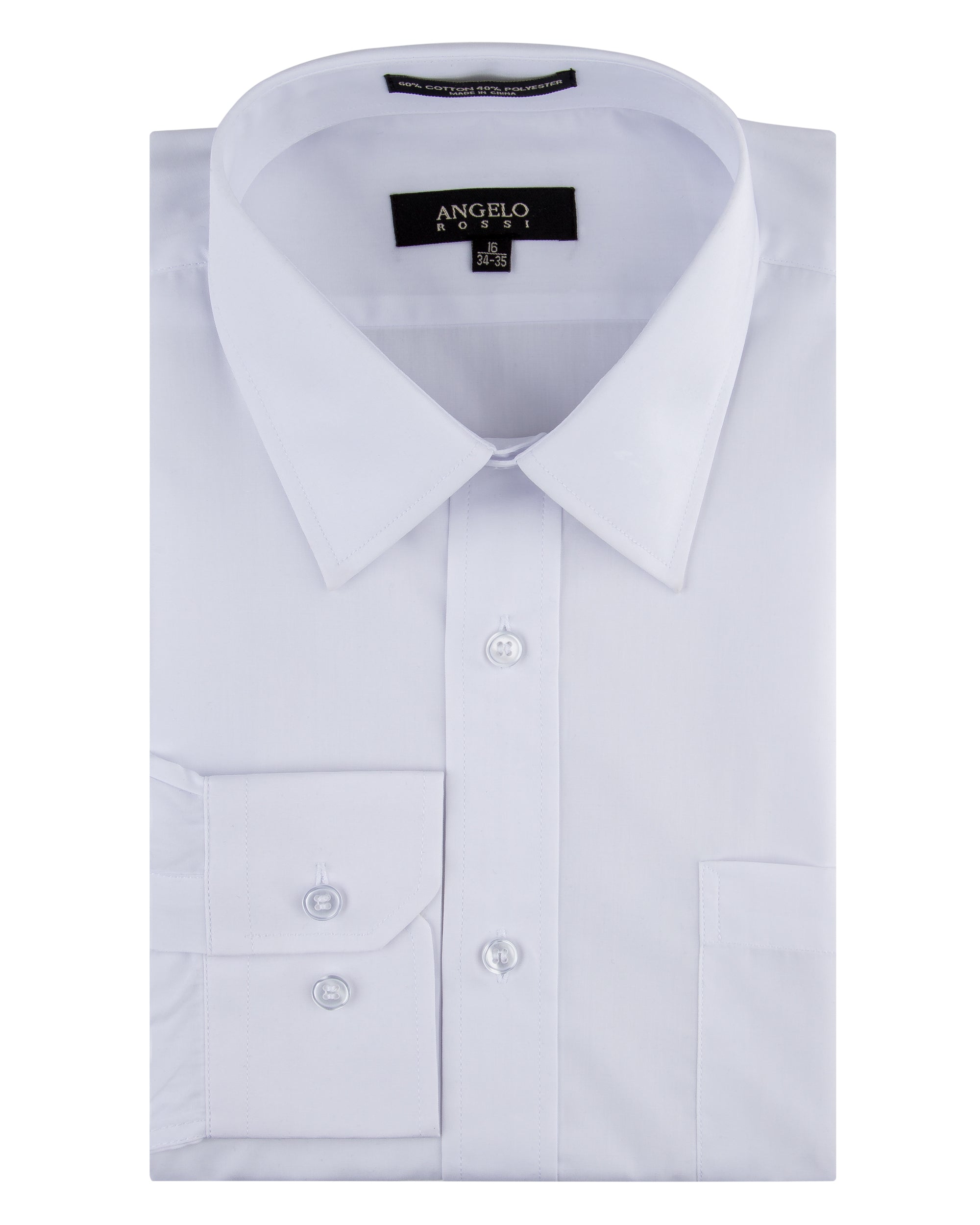 Cotton Blend Dress Shirt